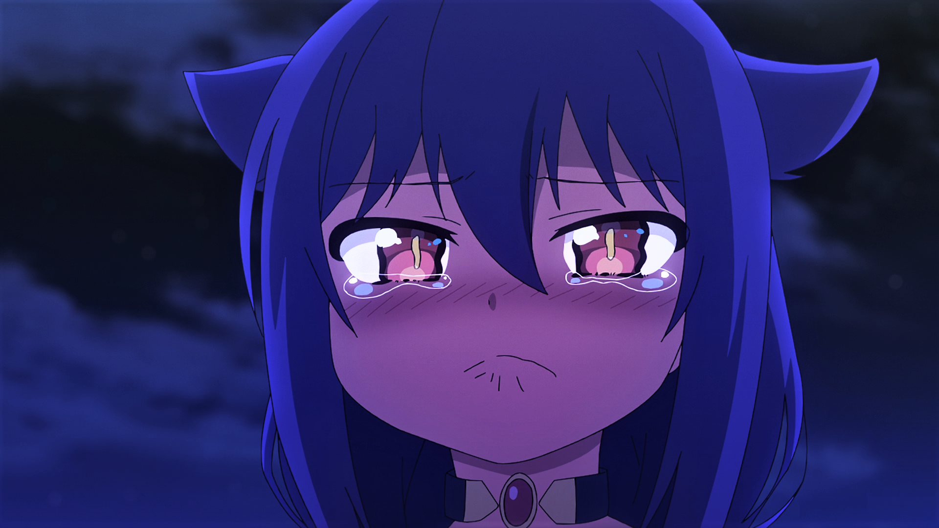 Jahy-sama crying from The Great Jahy Will Not Be Defeated! HD Wallpaper