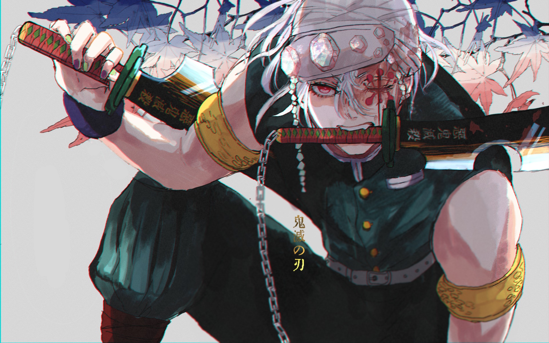 Tengen Uzui from Demon Slayer: Kimetsu No Yaiba HD Wallpaper
