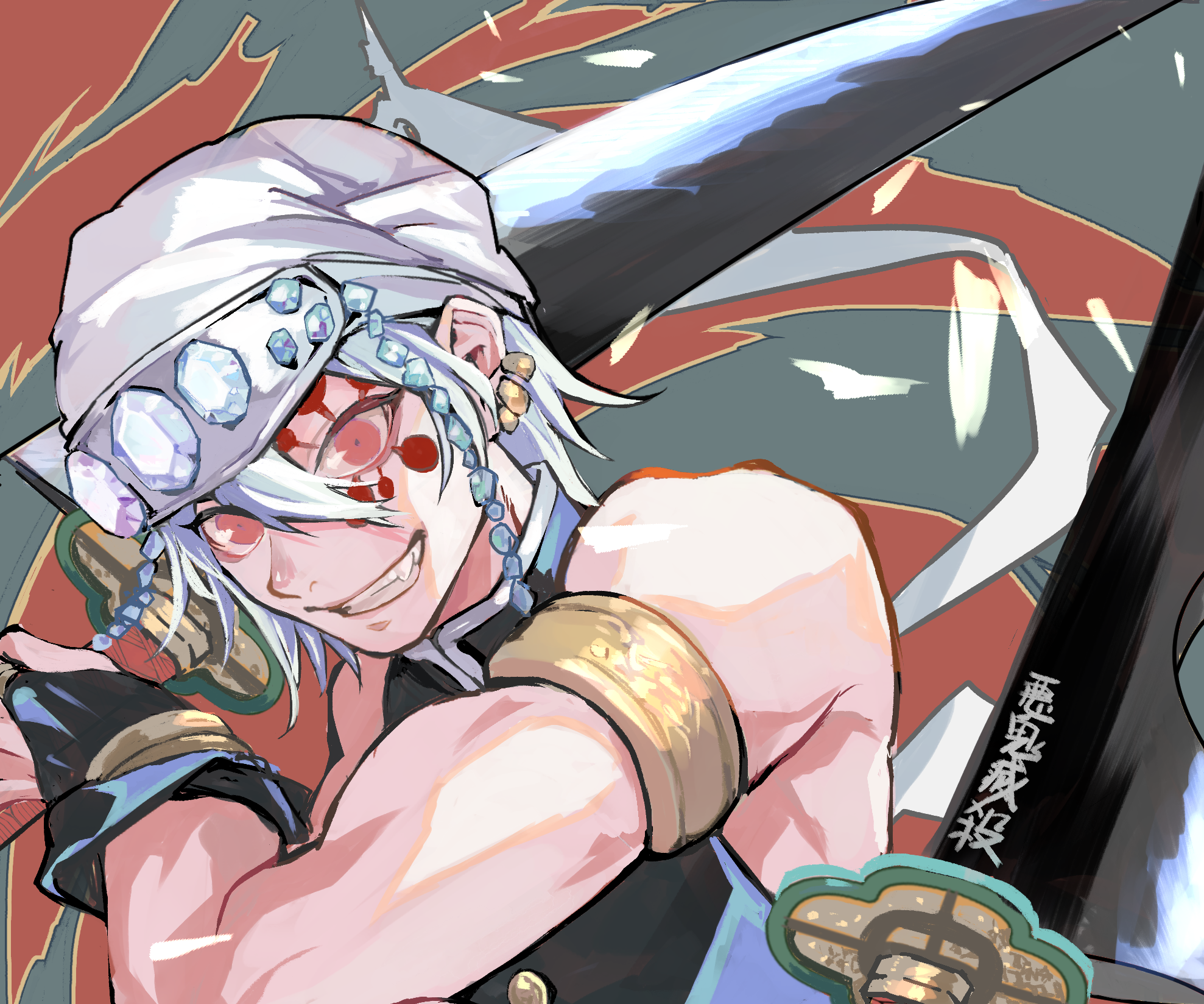 Tengen Uzui from Demon Slayer: Kimetsu No Yaiba HD Wallpaper
