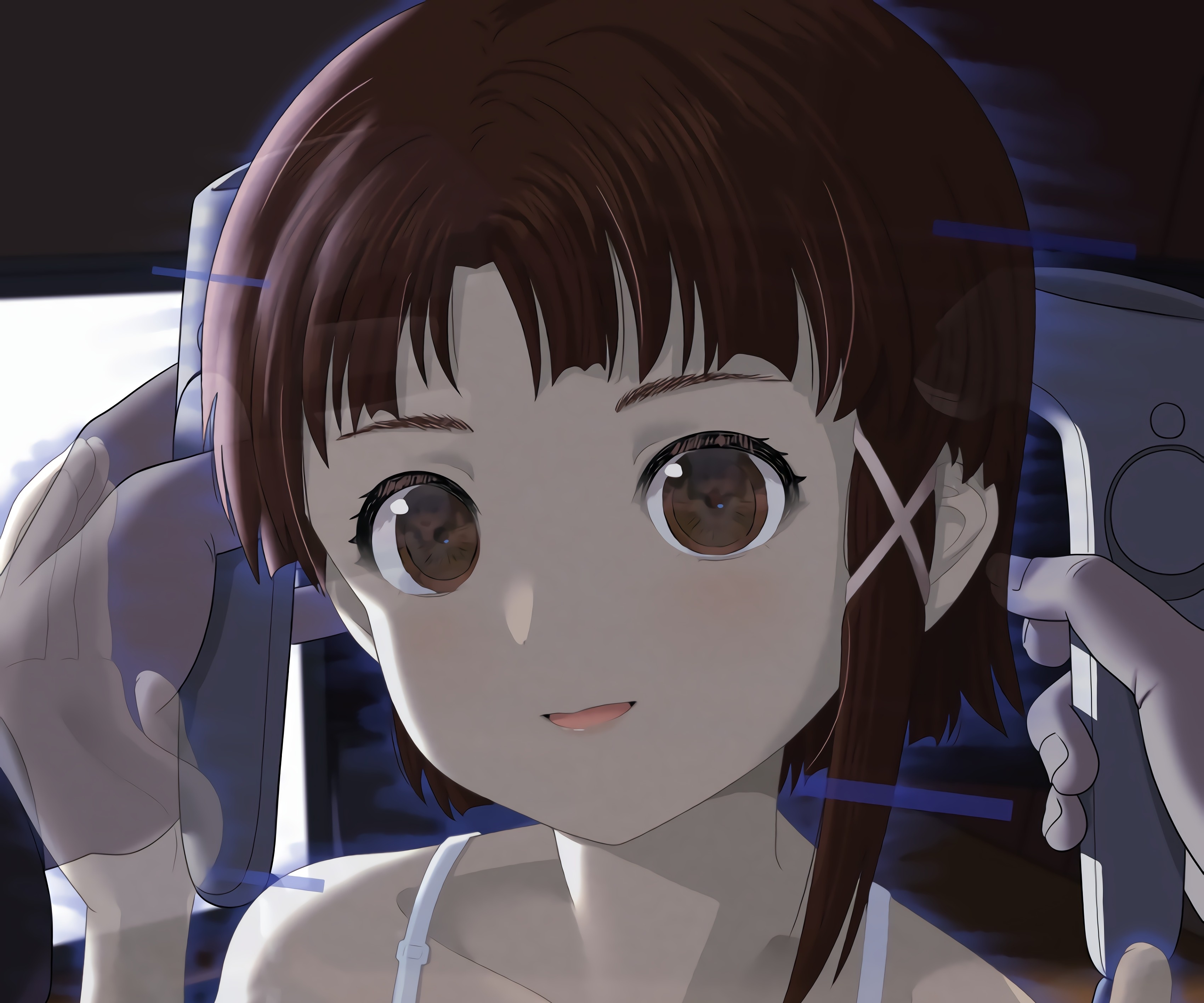 Lain Iwakura from Serial Experiments Lain HD Wallpaper