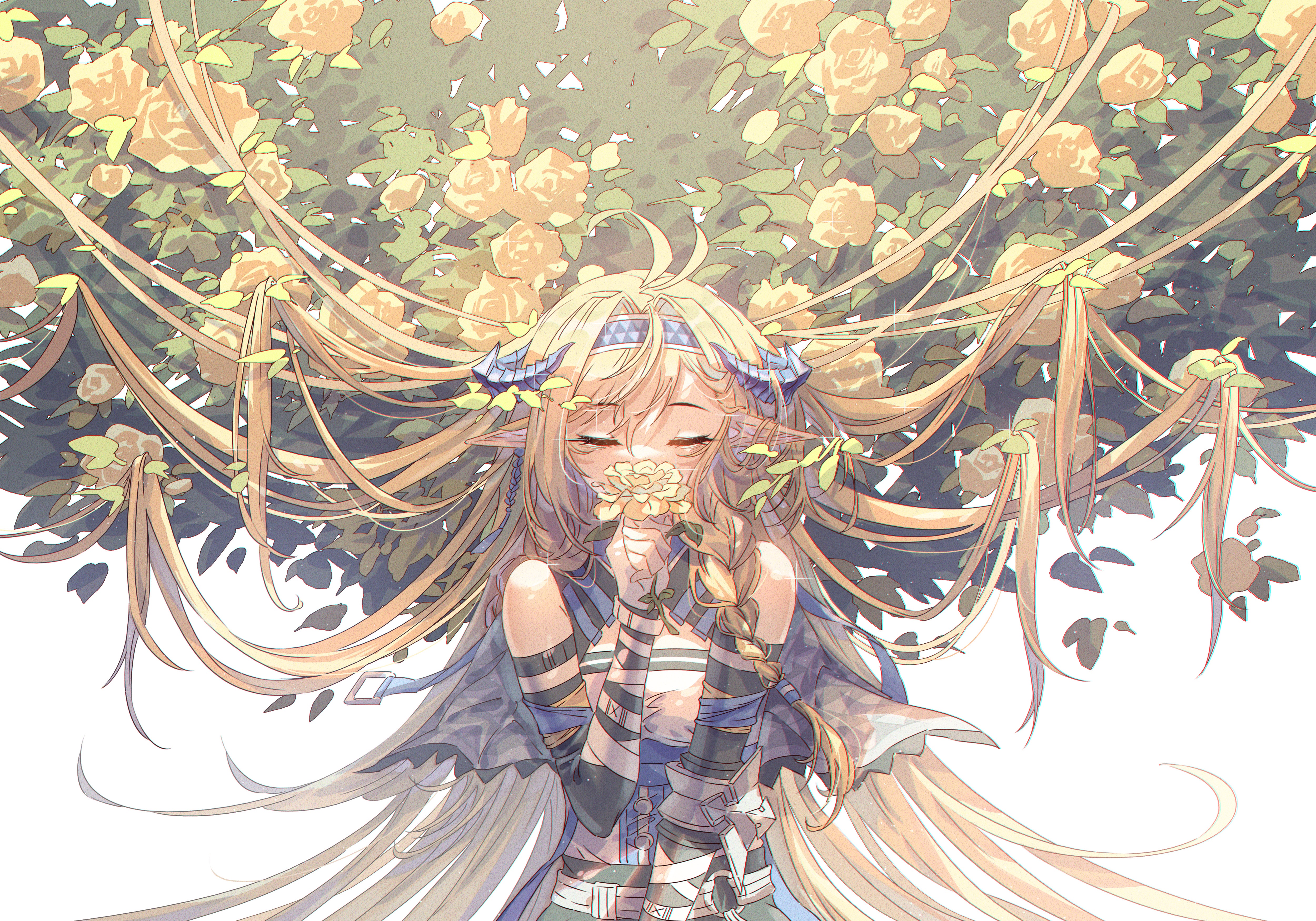 Saileach from Arknights 4K HD Wallpaper