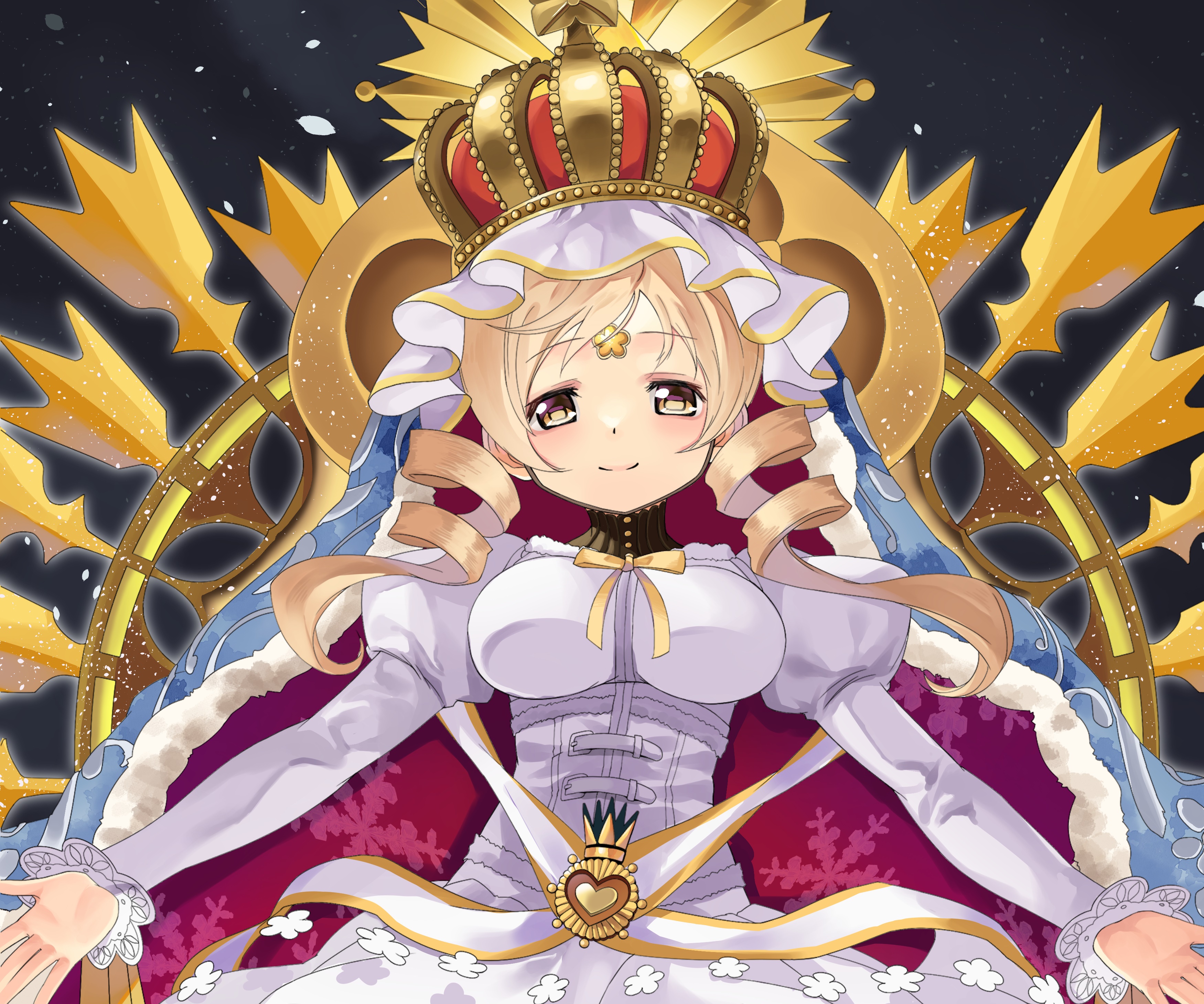 Mami Tomoe from Puella Magi Madoka Magica HD Wallpaper