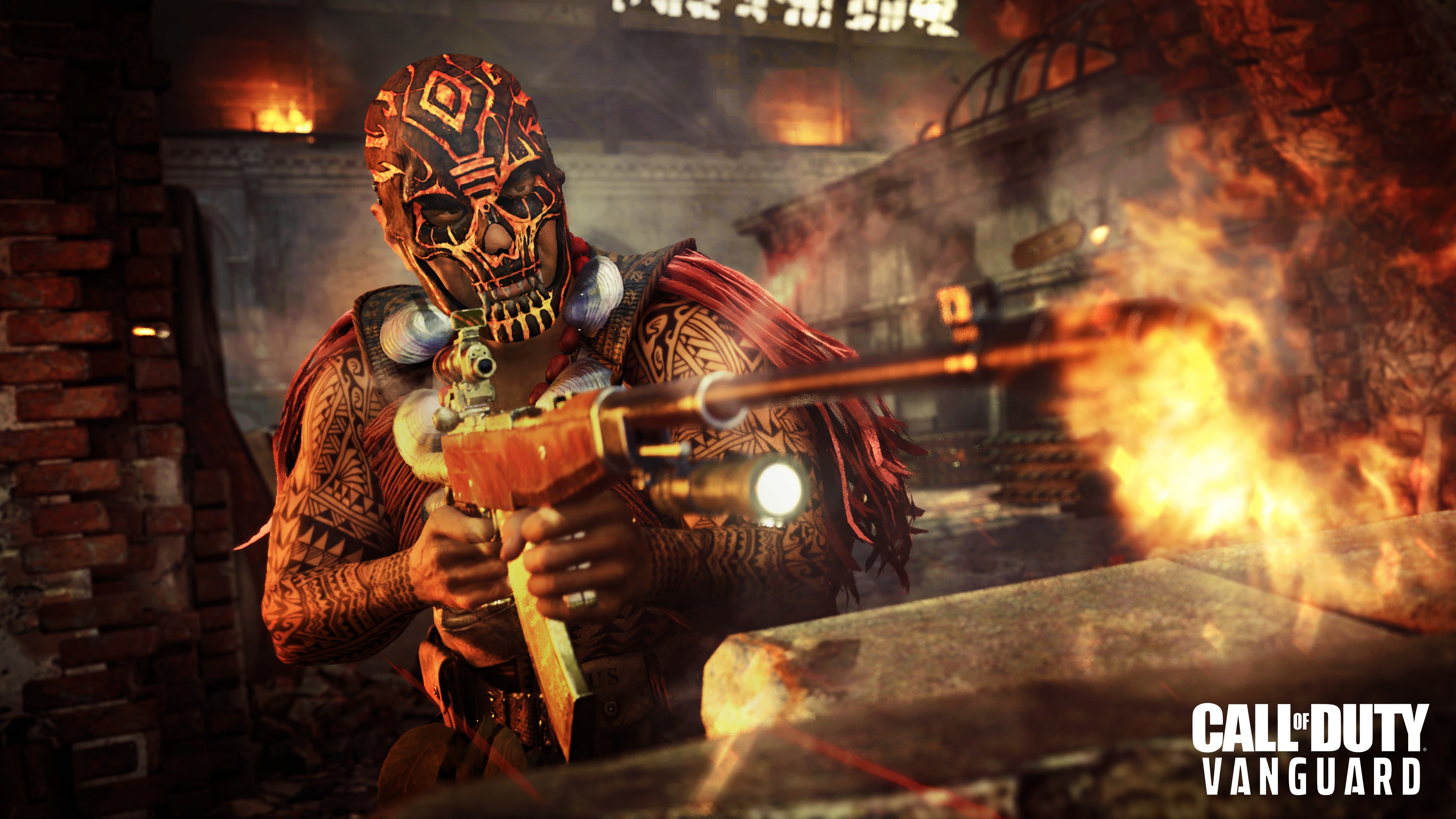 Character from Call of Duty: Vanguard 4K HD Wallpaper