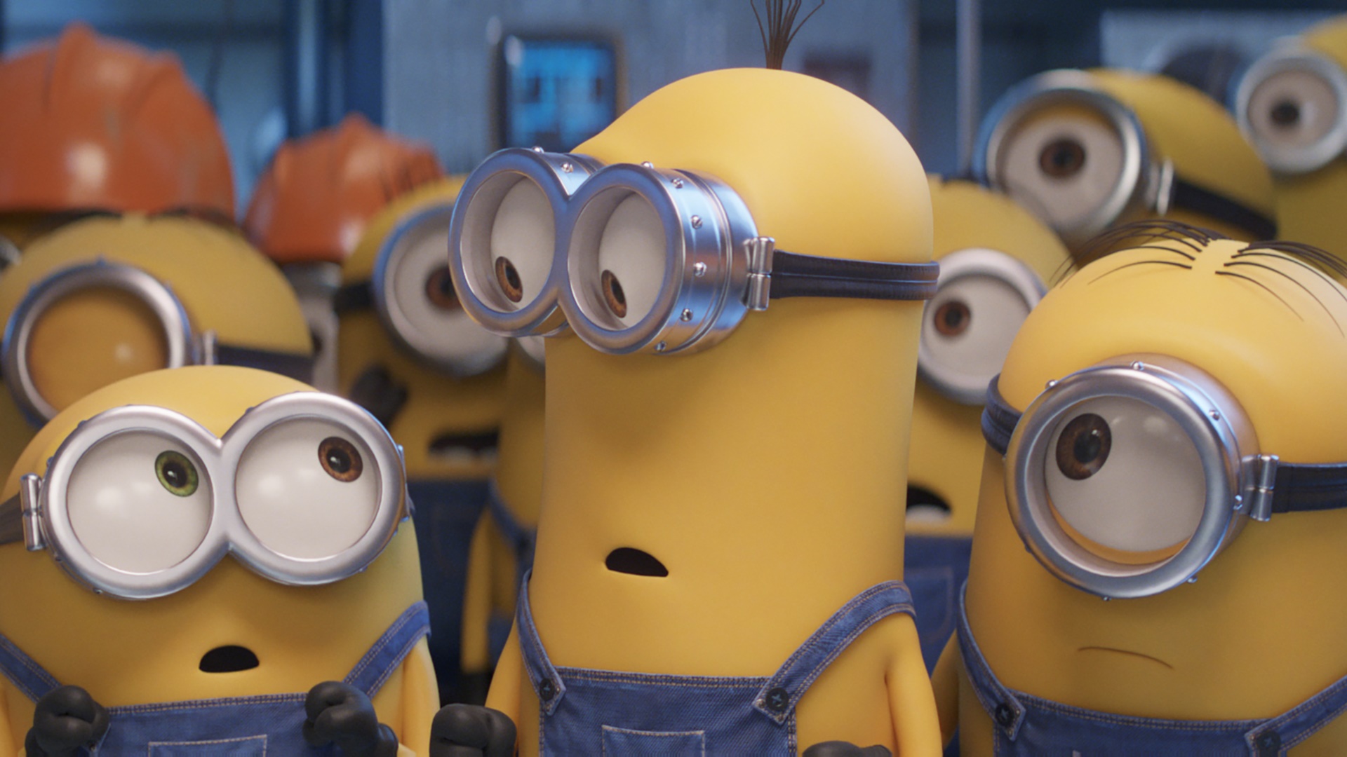 Minions from Minions: The Rise Of Gru HD Wallpaper