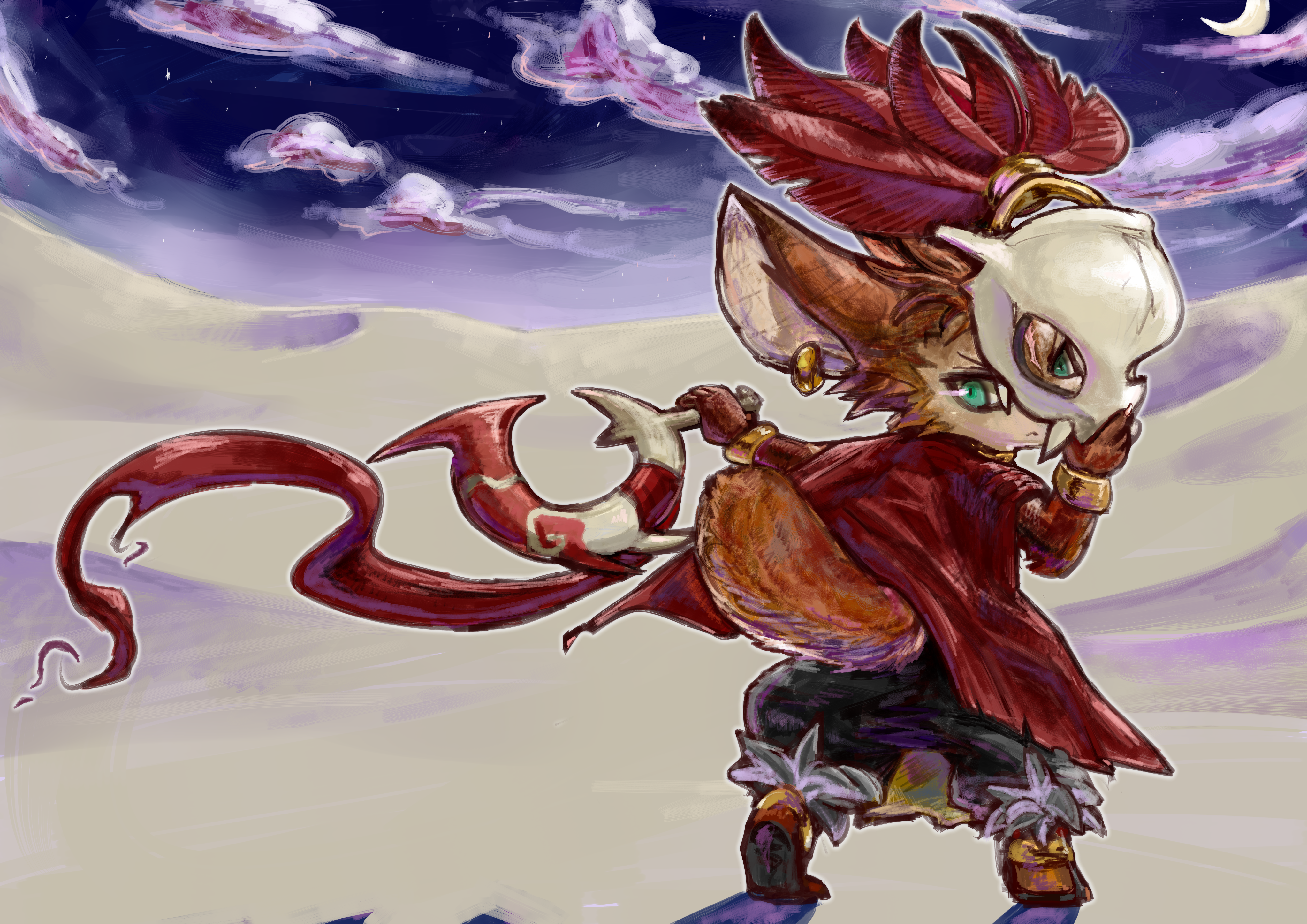 Drez from AFK Arena 4K HD Wallpaper