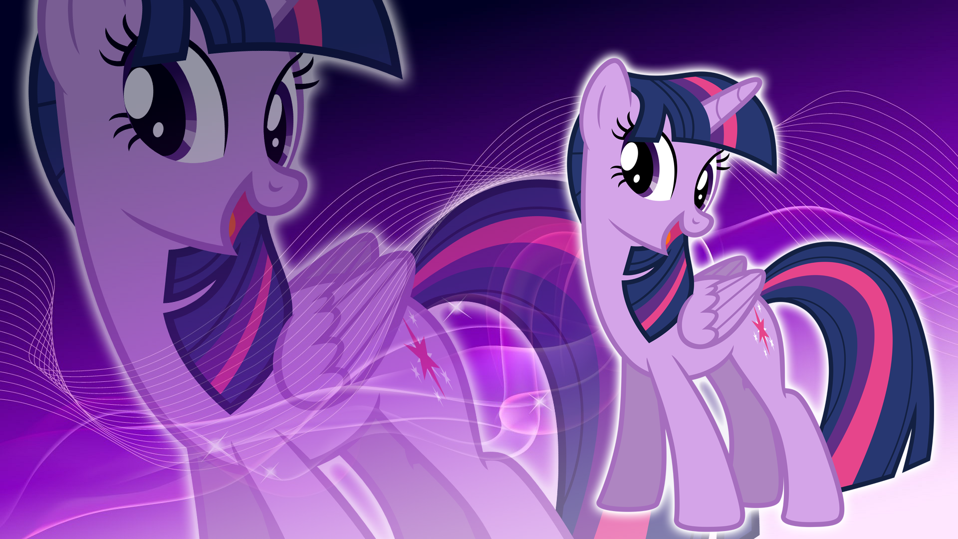 Twilight Sparkle from My Little Pony: Friendship Is Magic HD Wallpaper