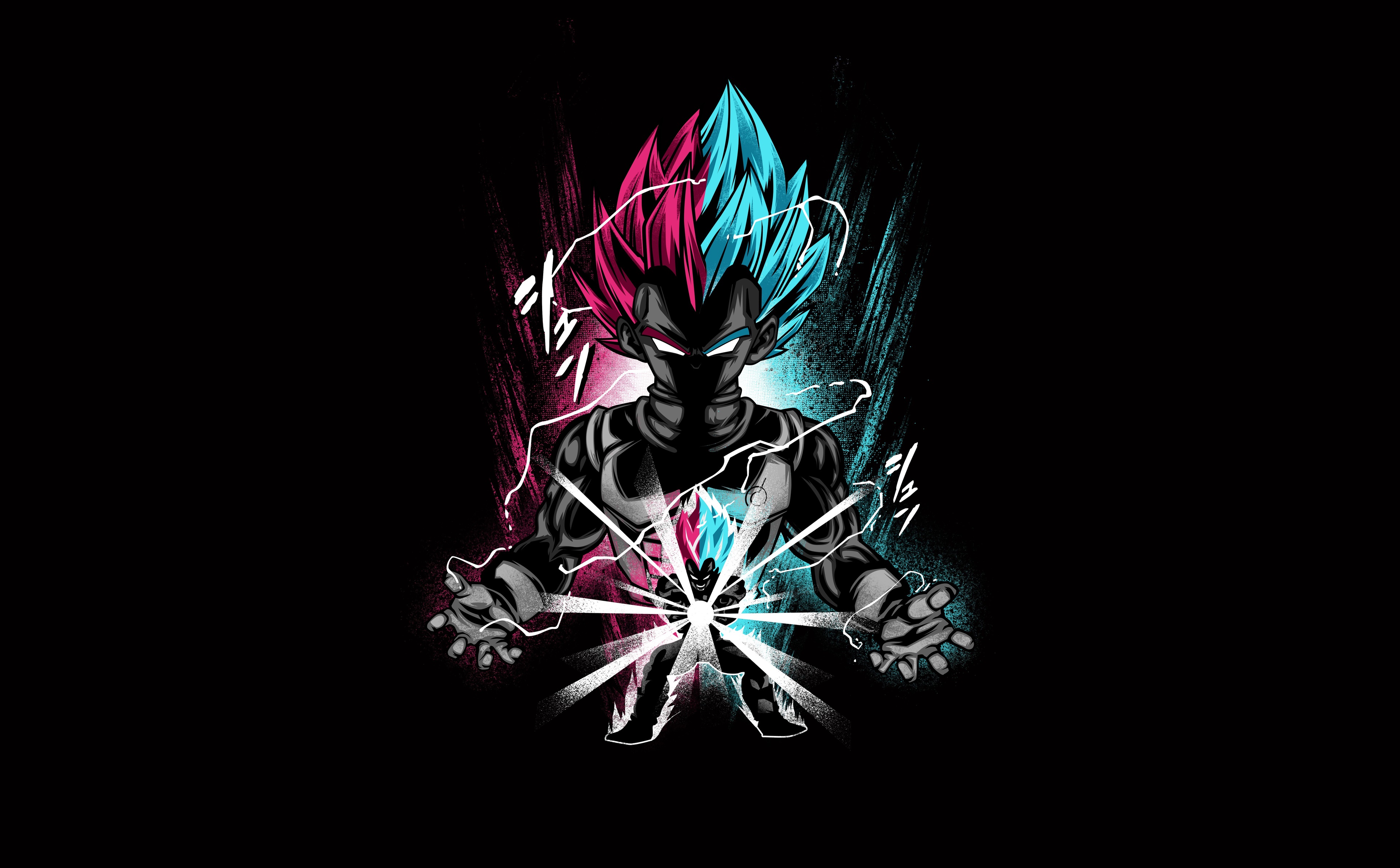 Vegeta from Dragon Ball Z 4K HD Wallpaper