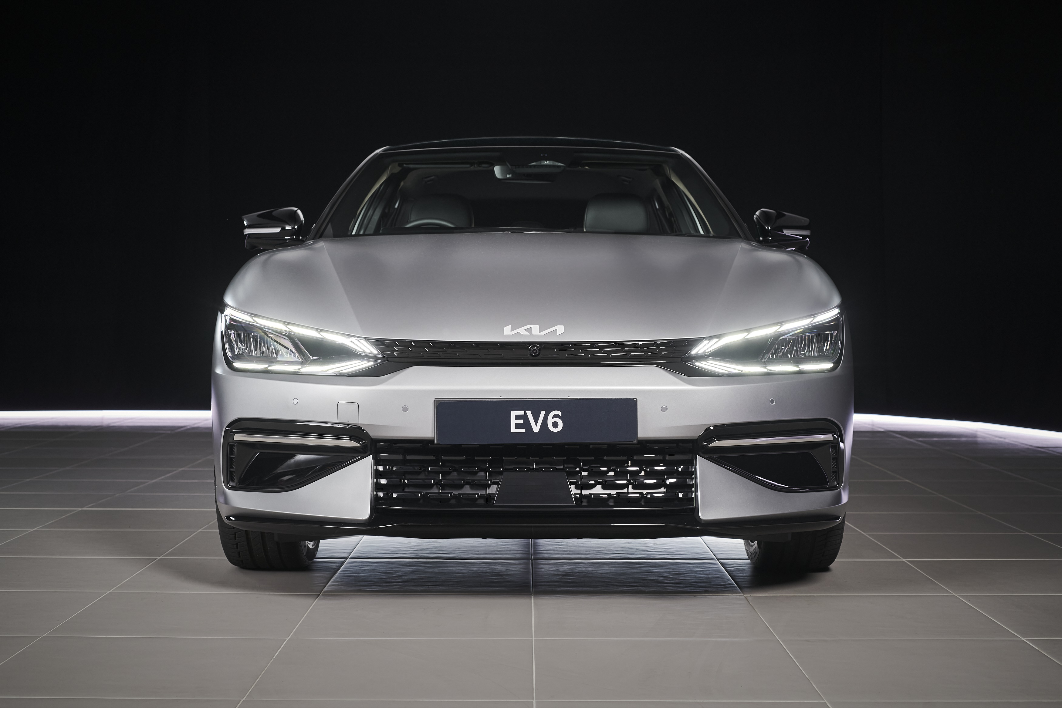 Kia EV6 GT Line front view HD Wallpaper