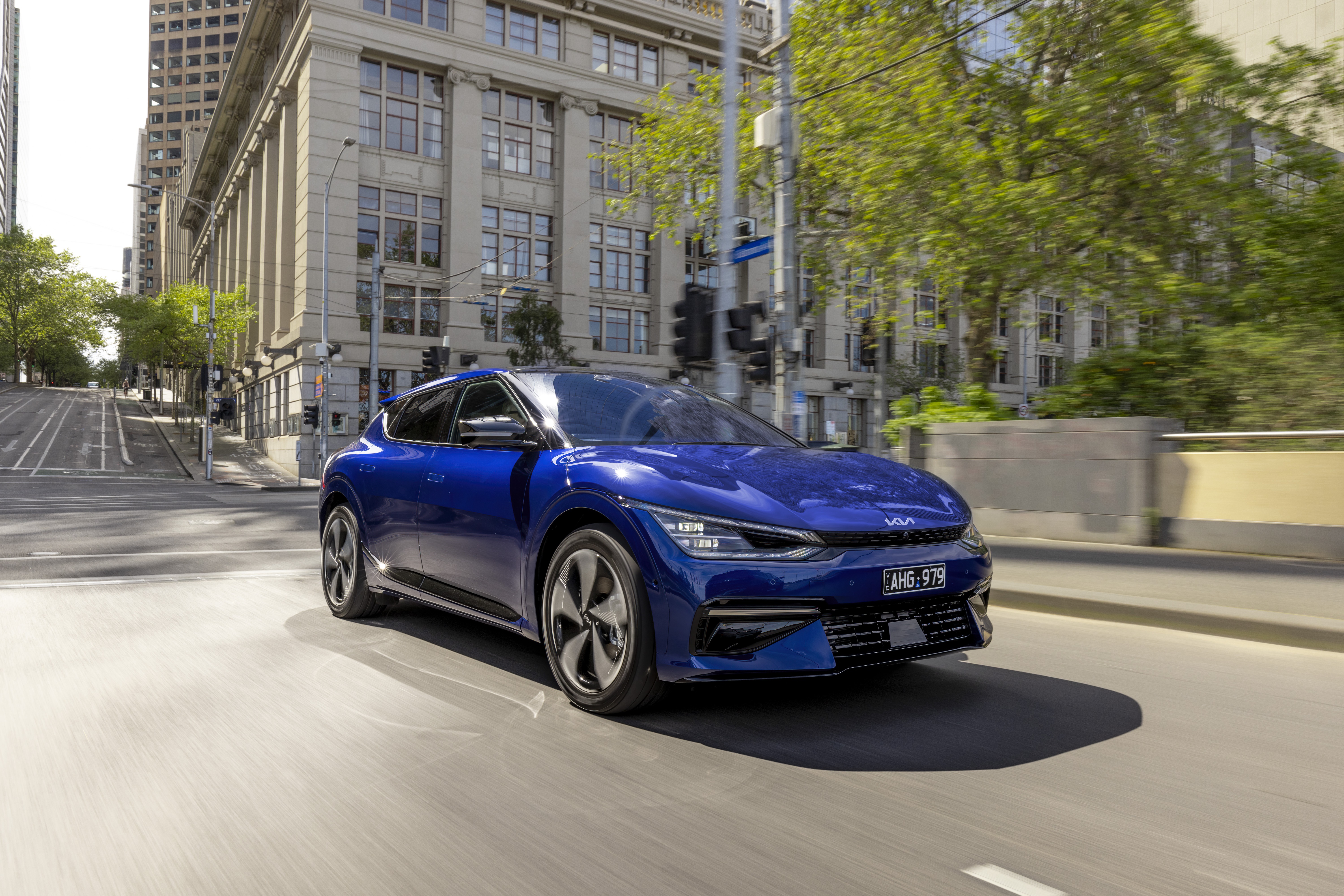 Kia EV6 GT Line 4K Electric Car SUV HD Wallpaper