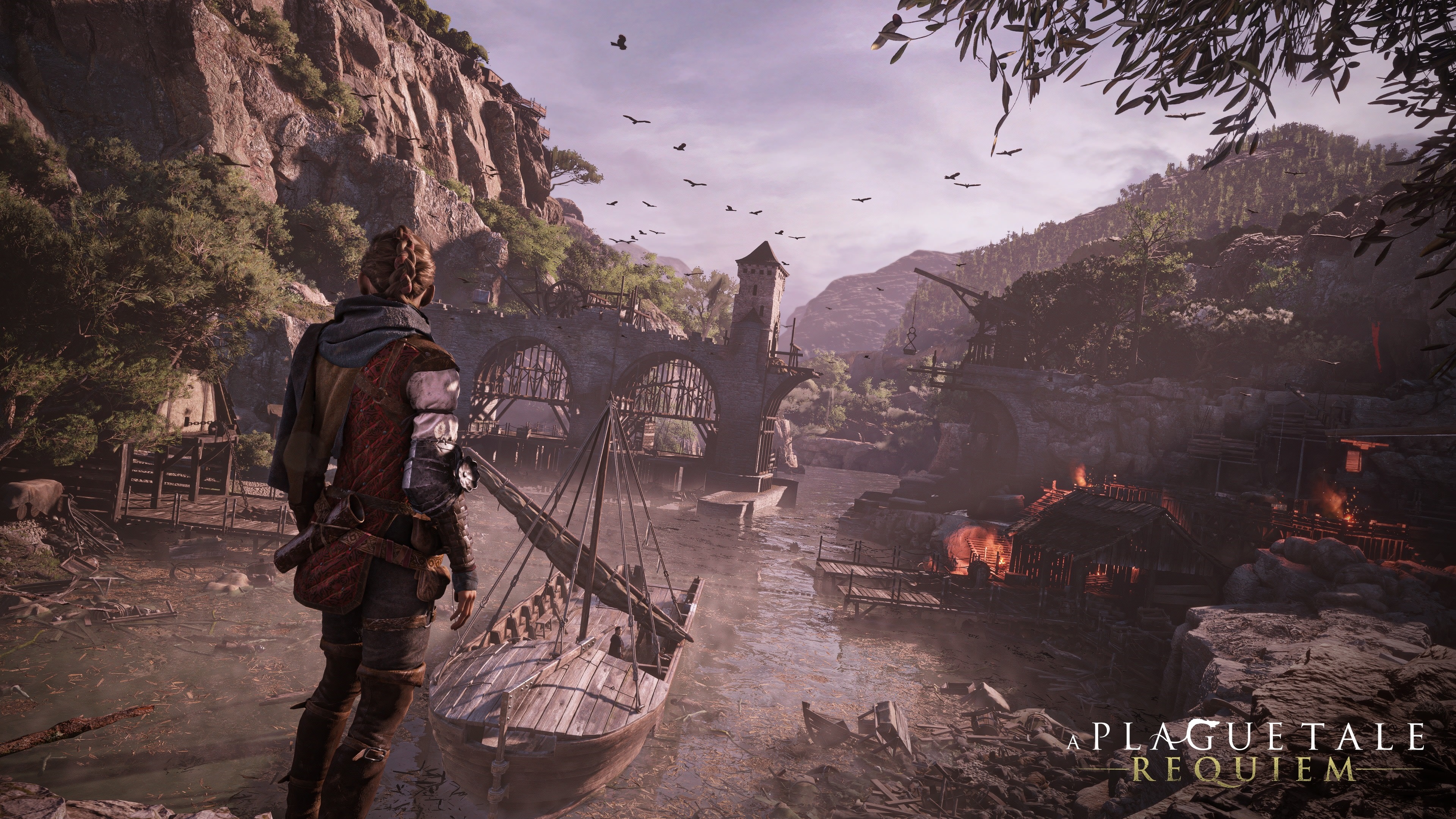 Amicia de Rune from A Plague Tale: Requiem 4K HD Wallpaper