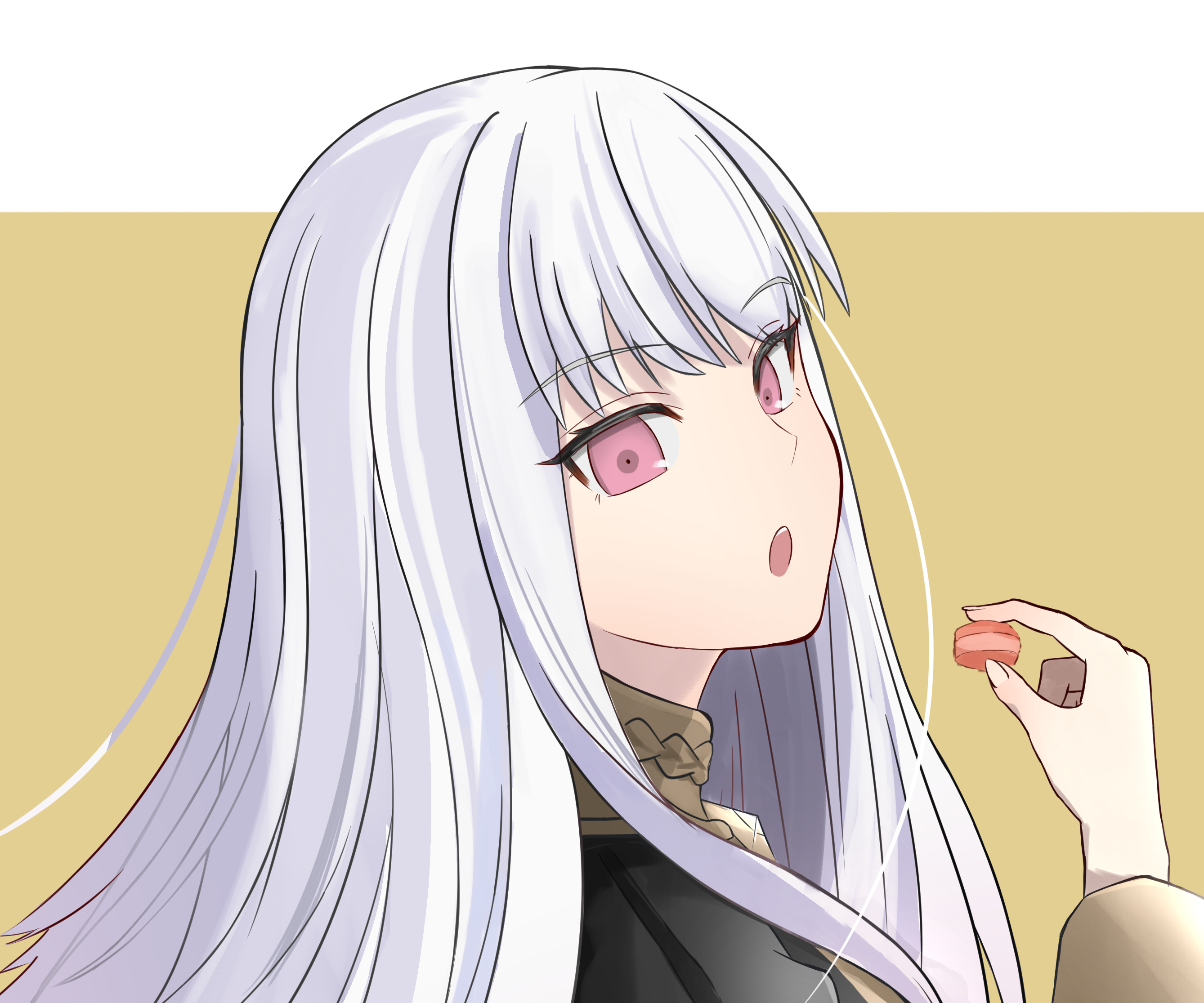 Lysithea from Fire Emblem: Three Houses holding a macaron HD Wallpaper