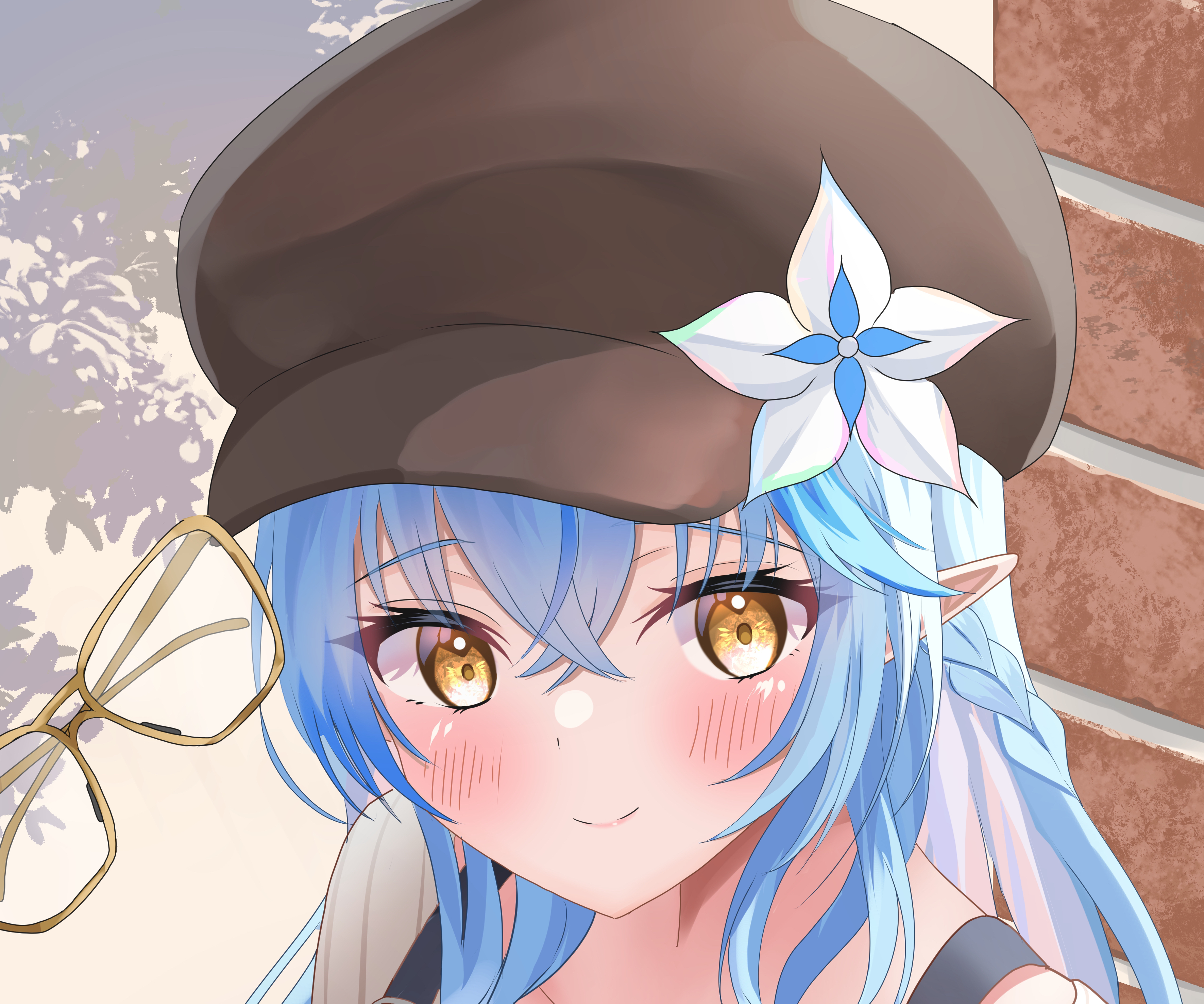 Yukihana Lamy from Hololive HD Wallpaper