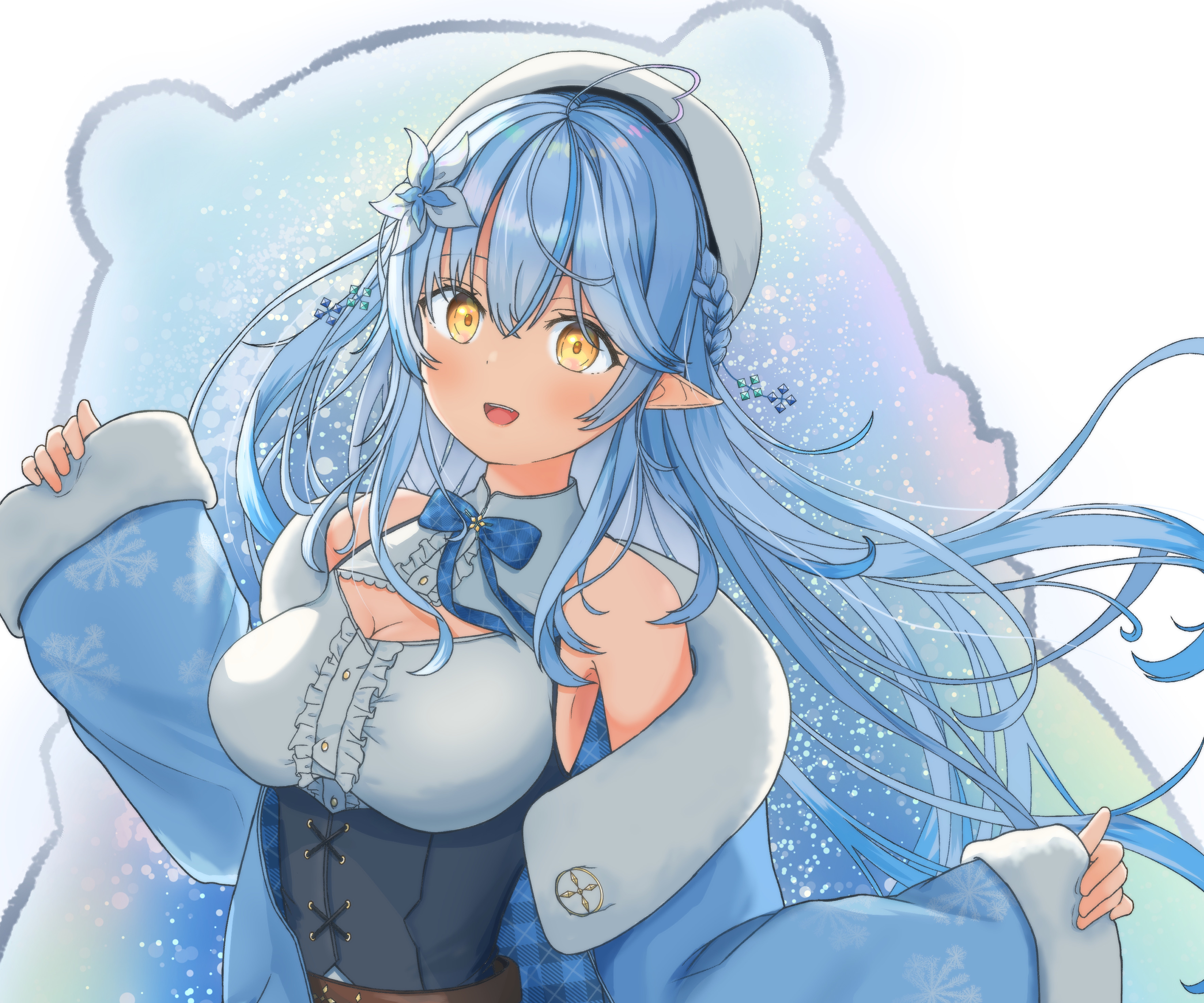 Yukihana Lamy from Hololive HD Wallpaper