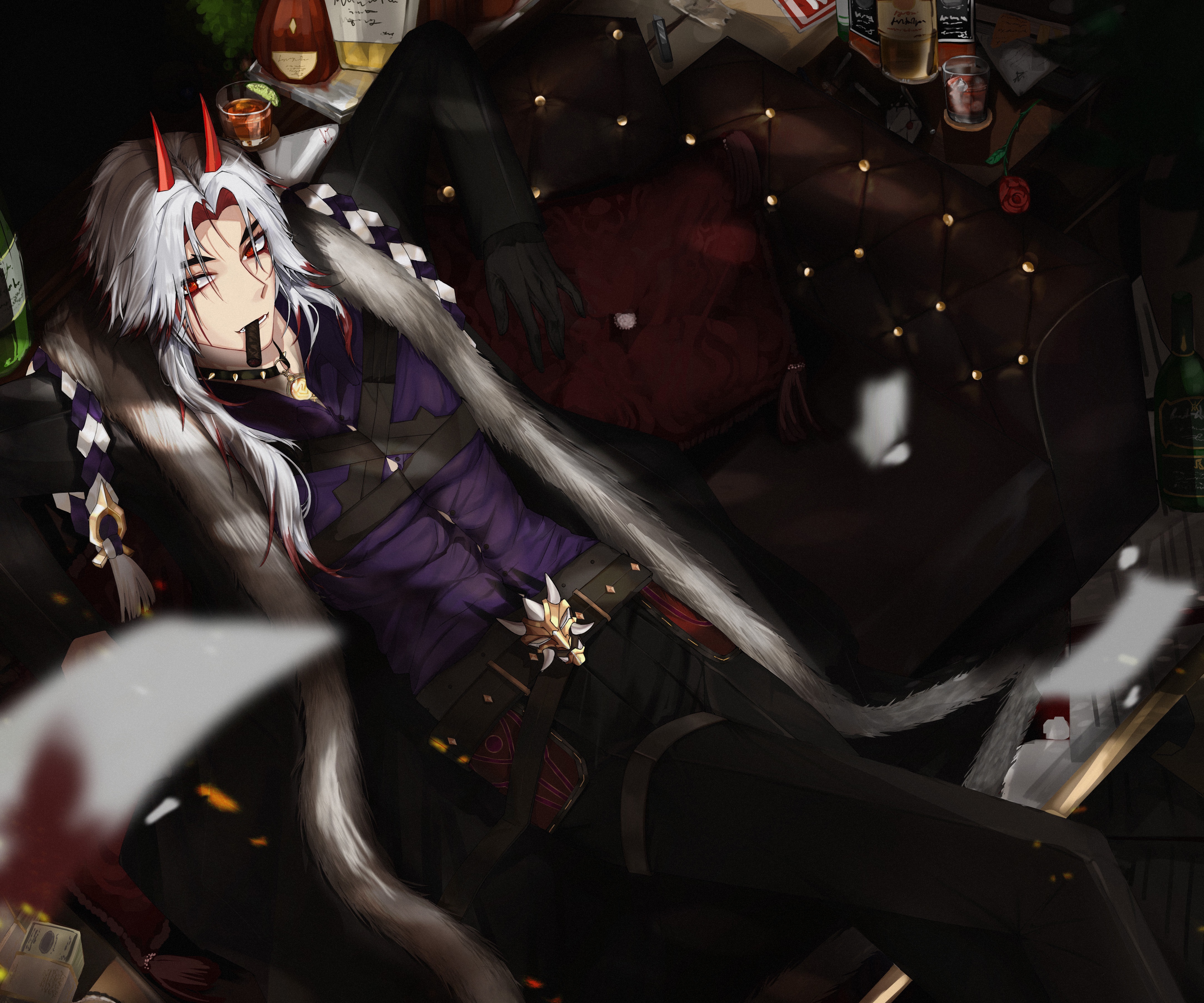 Arataki Itto from Genshin Impact 4K HD Wallpaper