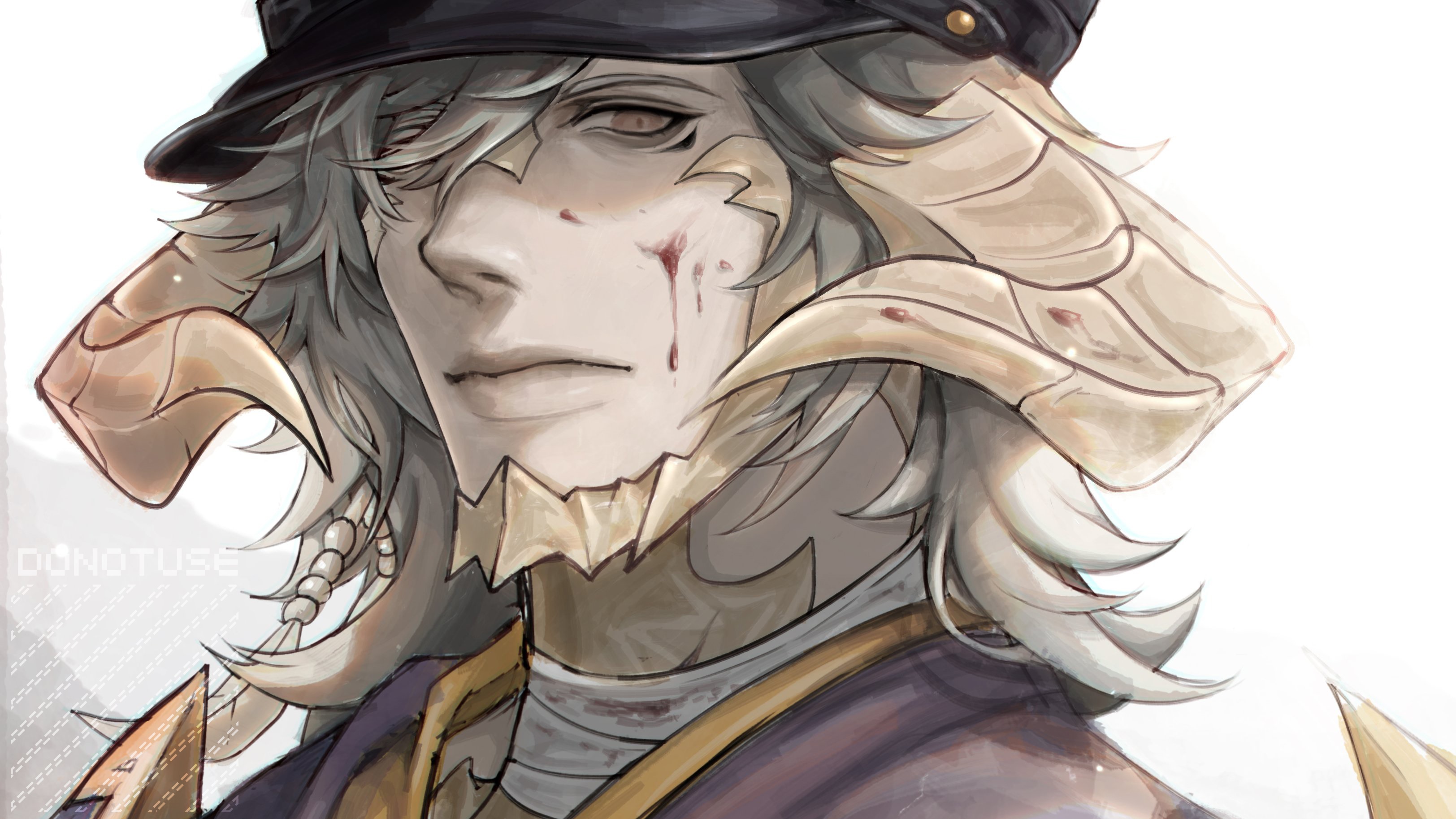 Au Ra from Final Fantasy XIV HD Wallpaper