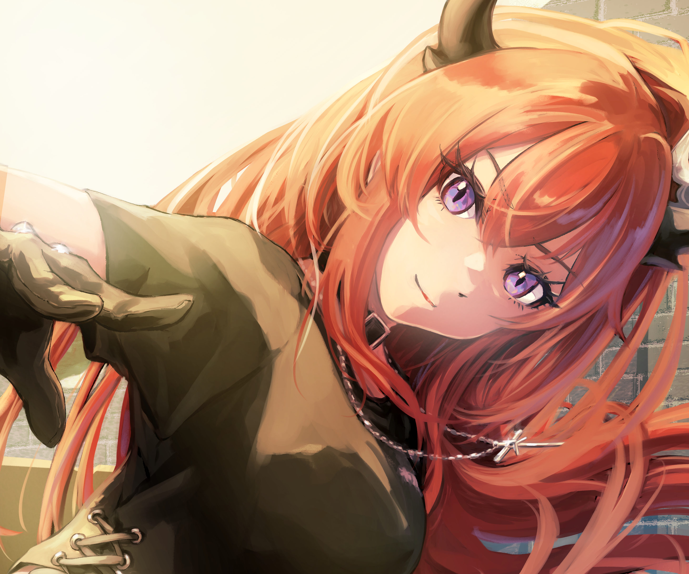 Surtr from Arknights HD Wallpaper