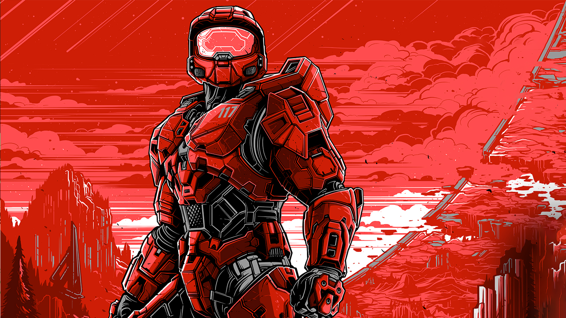 Master Chief from Halo Infinite HD Wallpaper