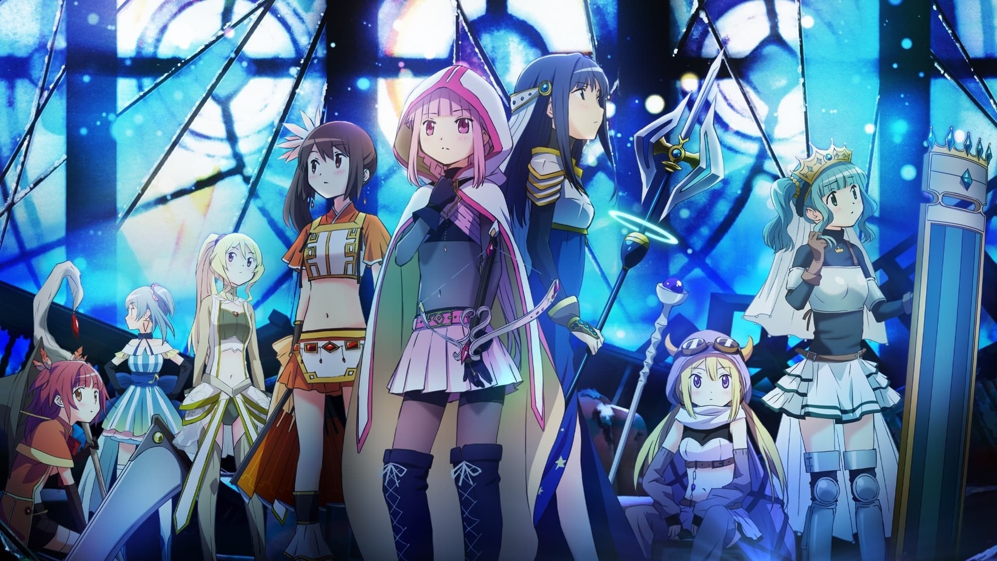 Magia Record: Mahou Shoujo Madoka Magica Gaiden HD Wallpaper