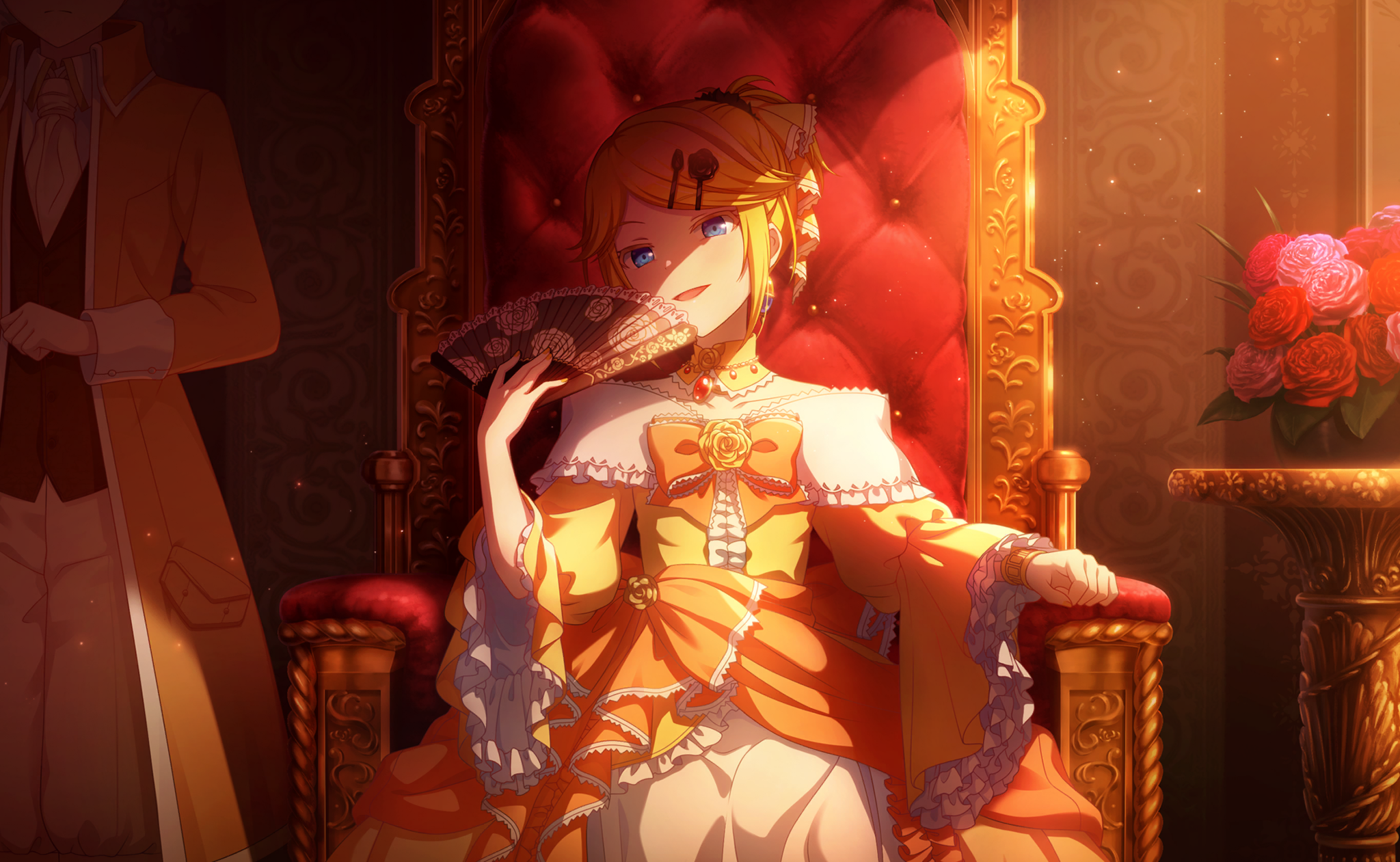 Len Kagamine from Project Sekai: Colorful Stage! Feat. Hatsune Miku HD Wallpaper