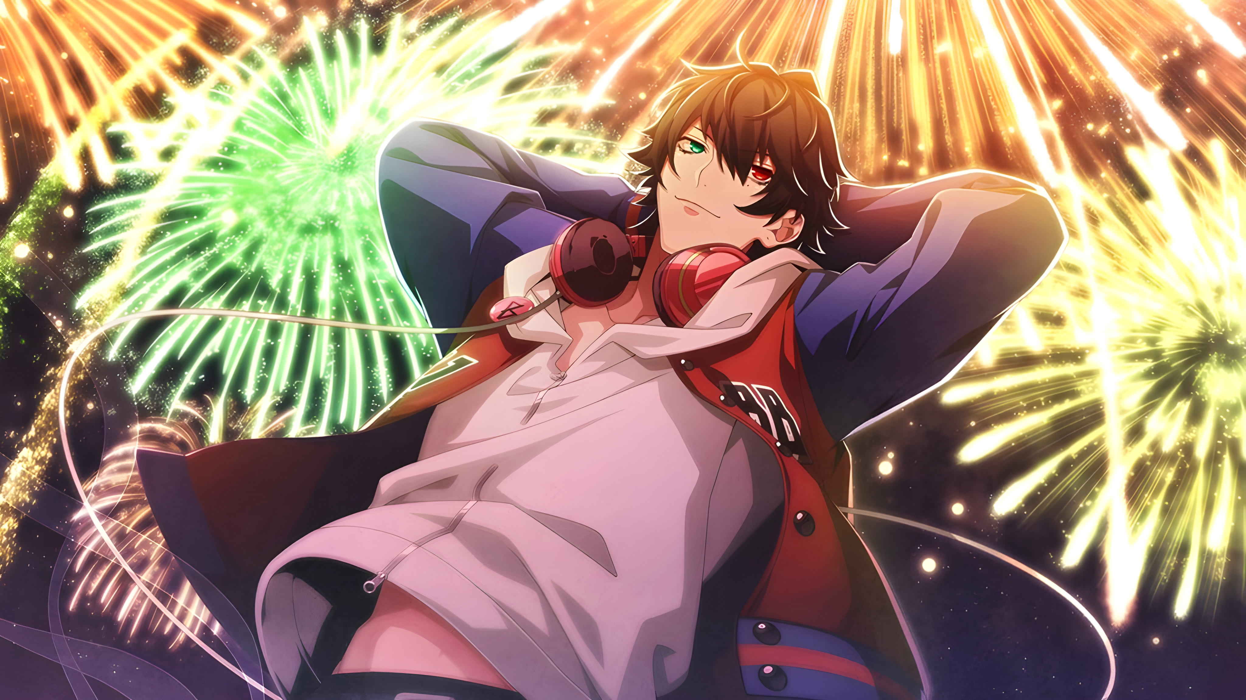 Ichiro Yamada from Hypnosis Mic 4K HD Wallpaper