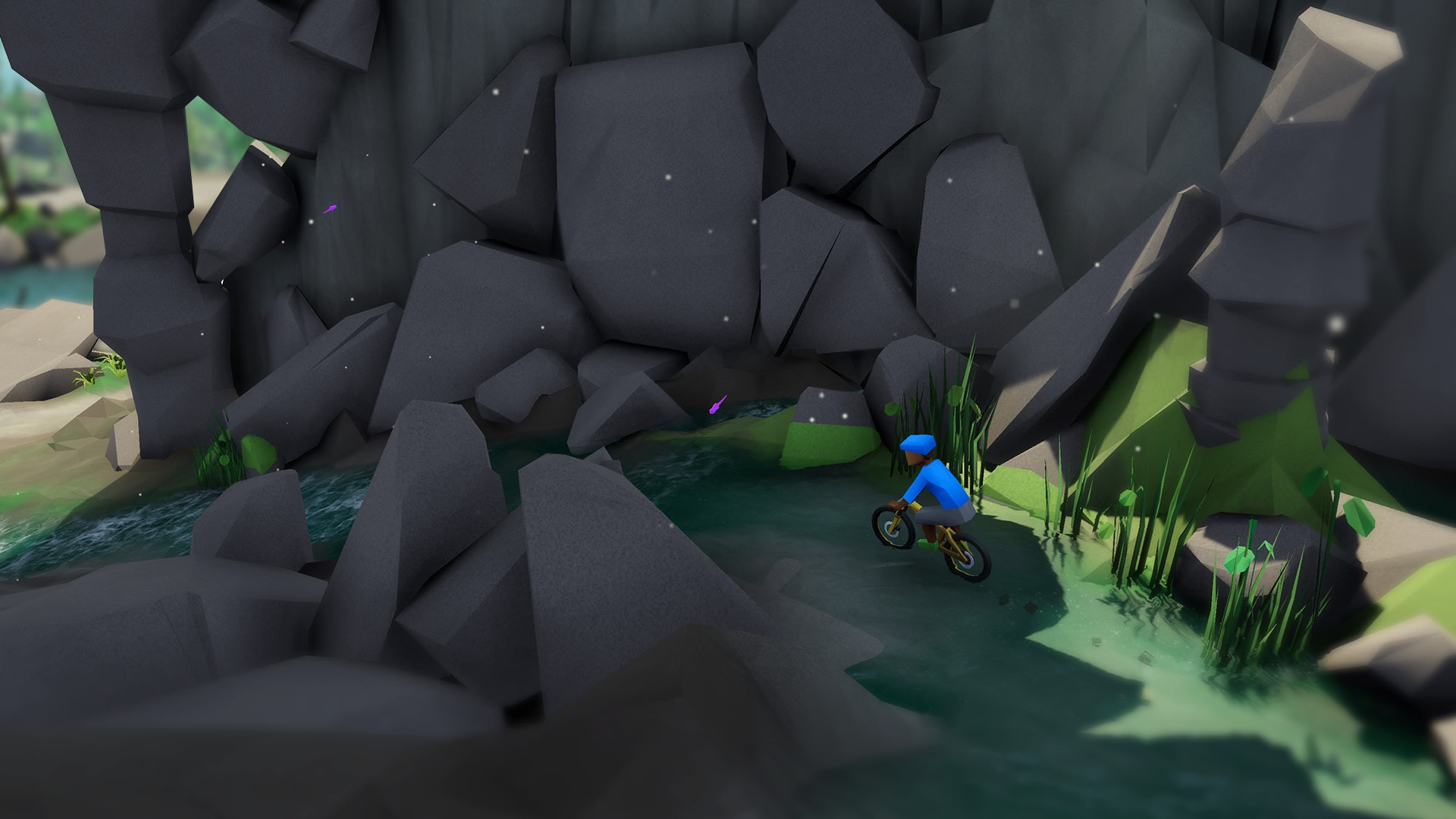 Lonely Mountains: Downhill HD Wallpaper