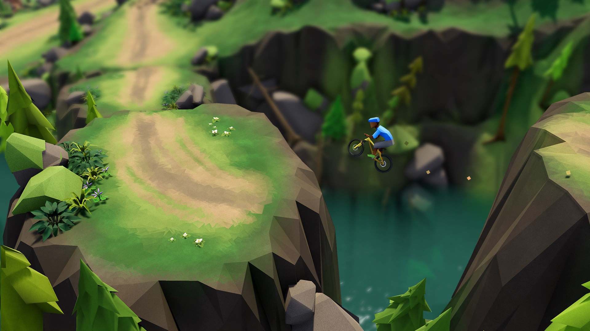 Lonely Mountains: Downhill HD Wallpaper