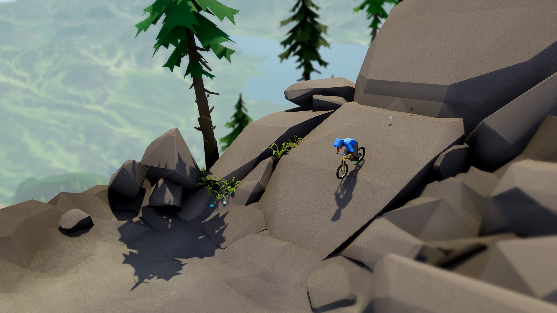 Lonely Mountains: Downhill HD Wallpaper