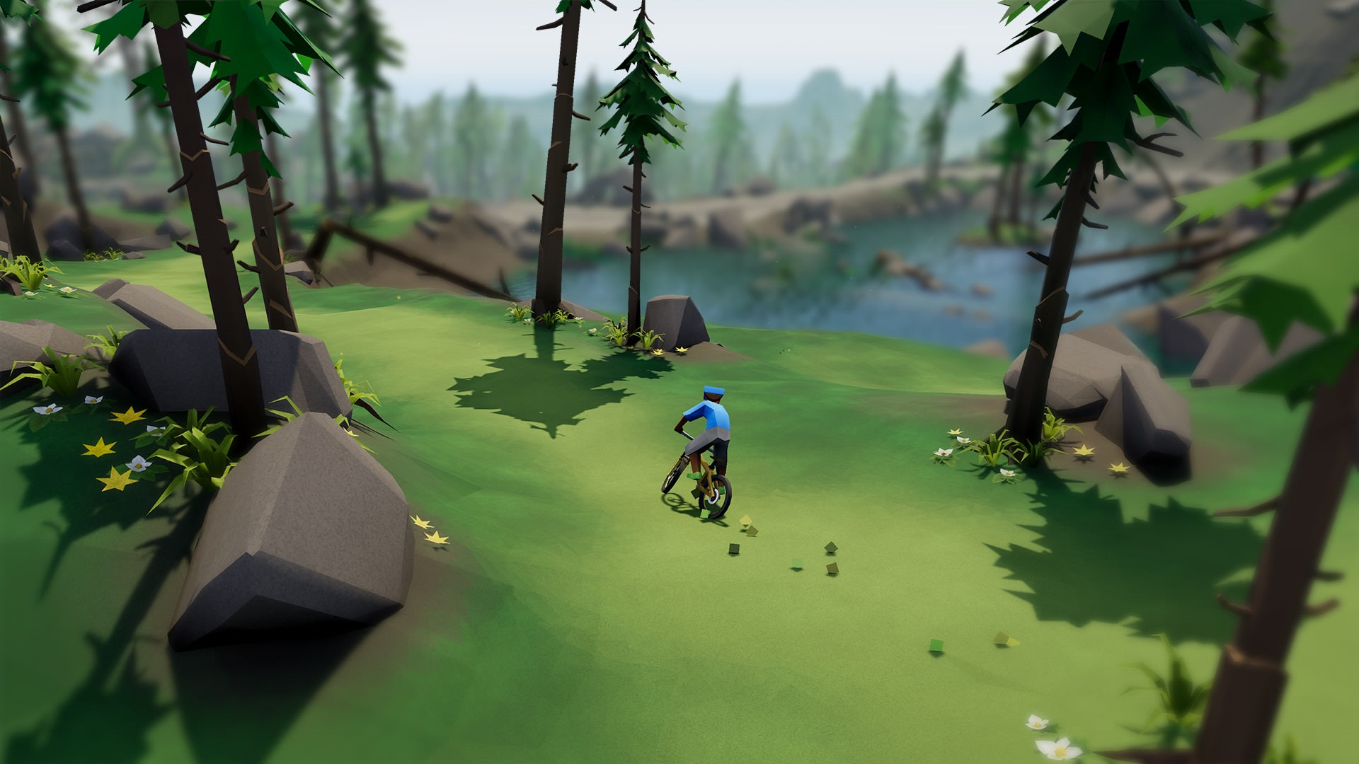 Lonely Mountains: Downhill HD Wallpaper