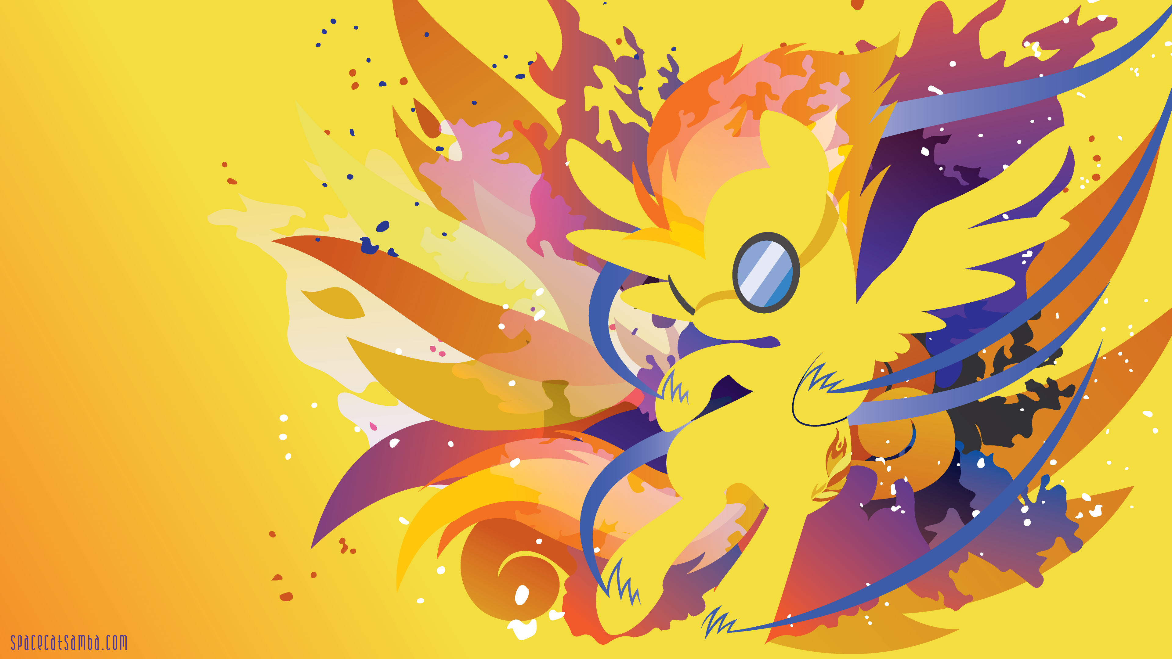 Spitfire from My Little Pony Minimalist 4K HD Wallpaper