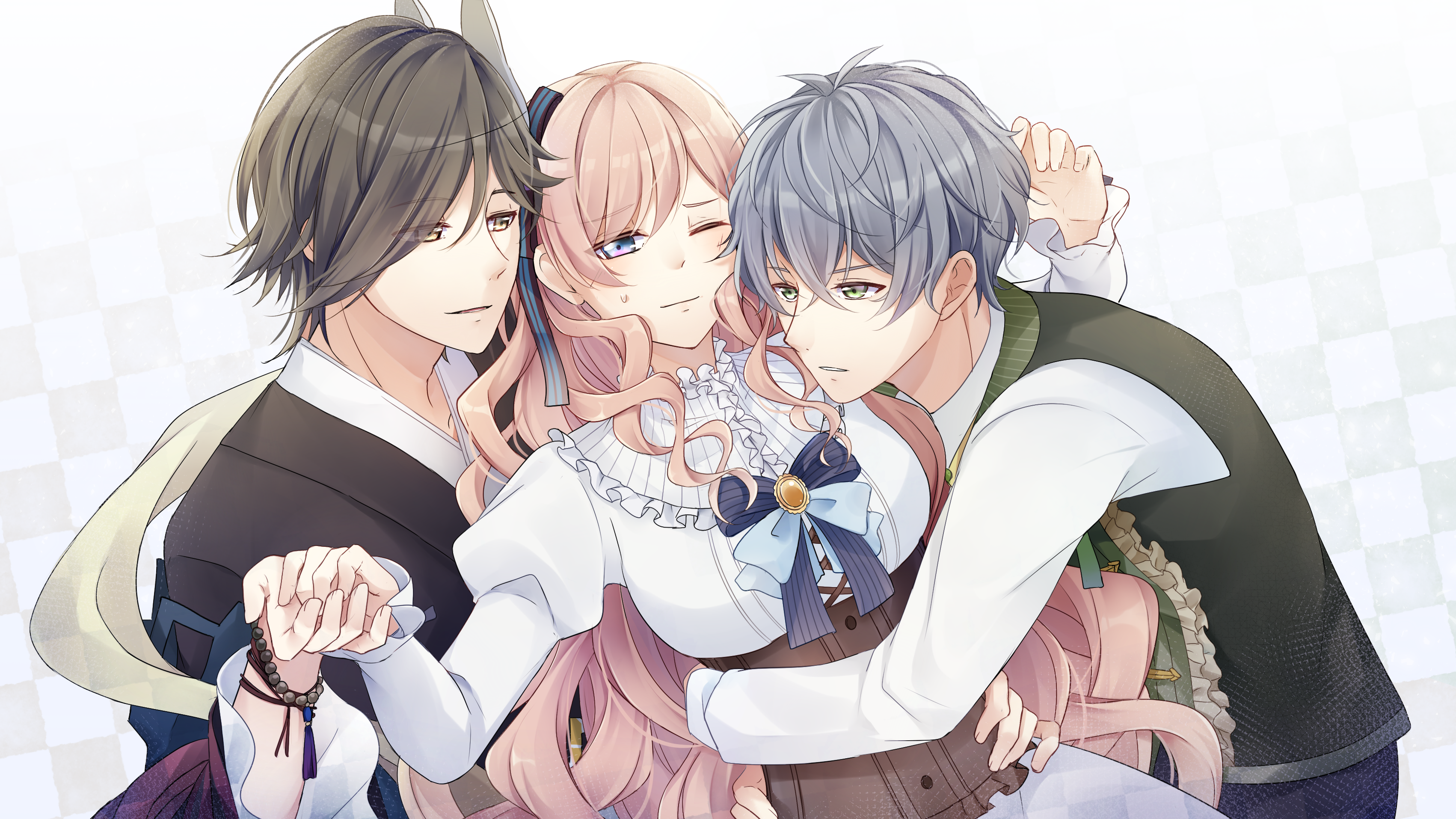 Kaguya, Gretel, and Arisu from Taishou X Alice HD Wallpaper