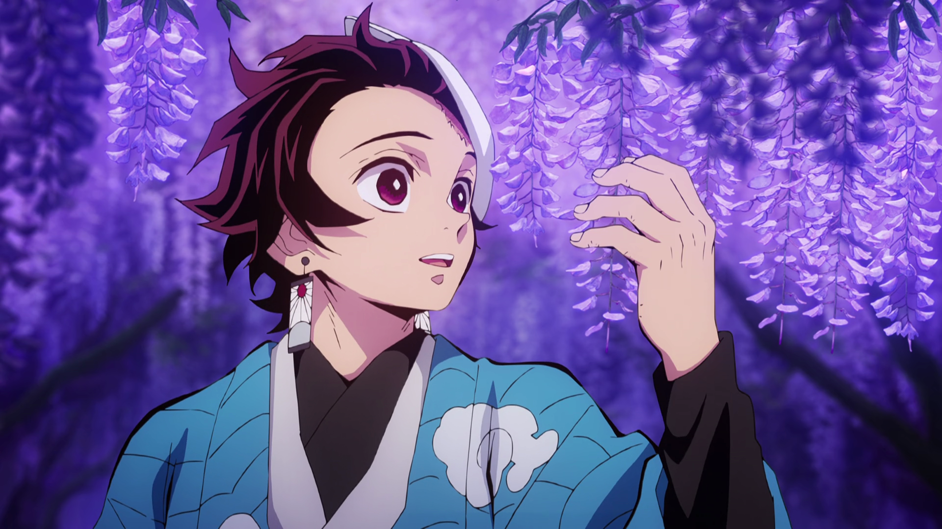 Tanjiro Kamado from Demon Slayer: Kimetsu no Yaiba HD Wallpaper