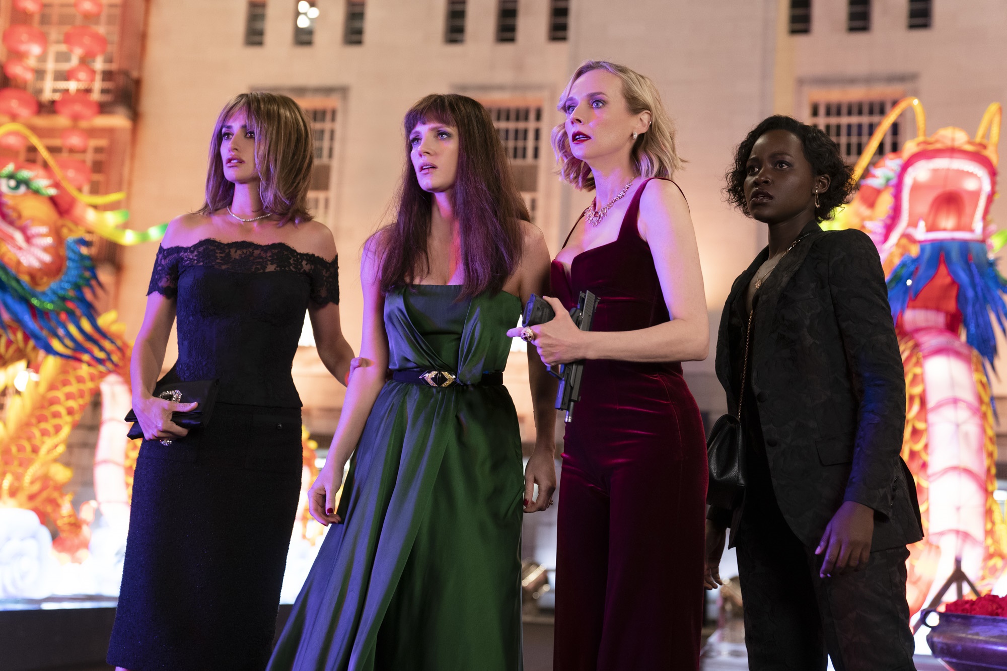 The 355: Penelope Cruz, Jessica Chastain, Diane Kruger, Lupita Nyongo HD Wallpaper