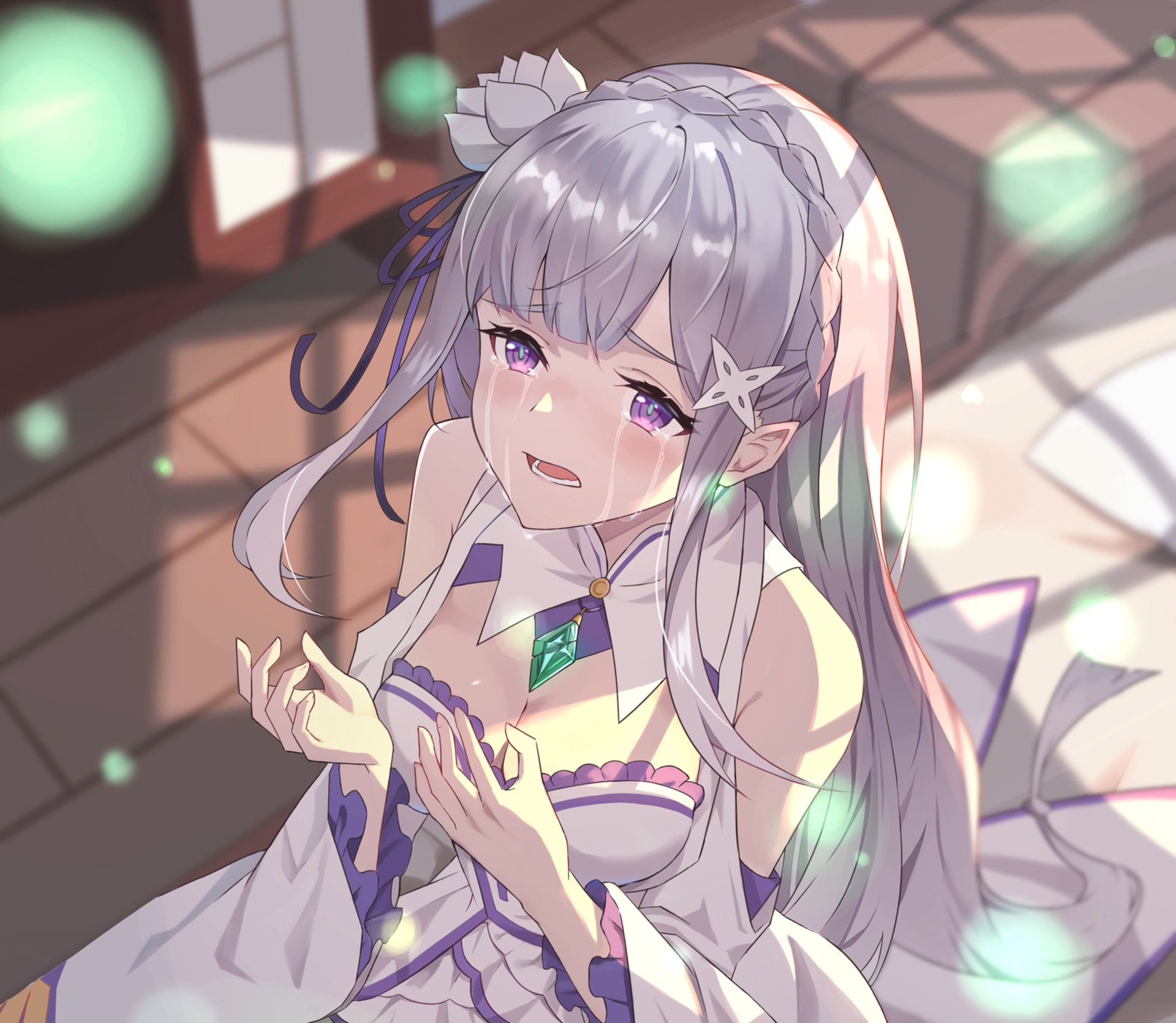 Emilia from Re:ZERO -Starting Life In Another World- HD Wallpaper