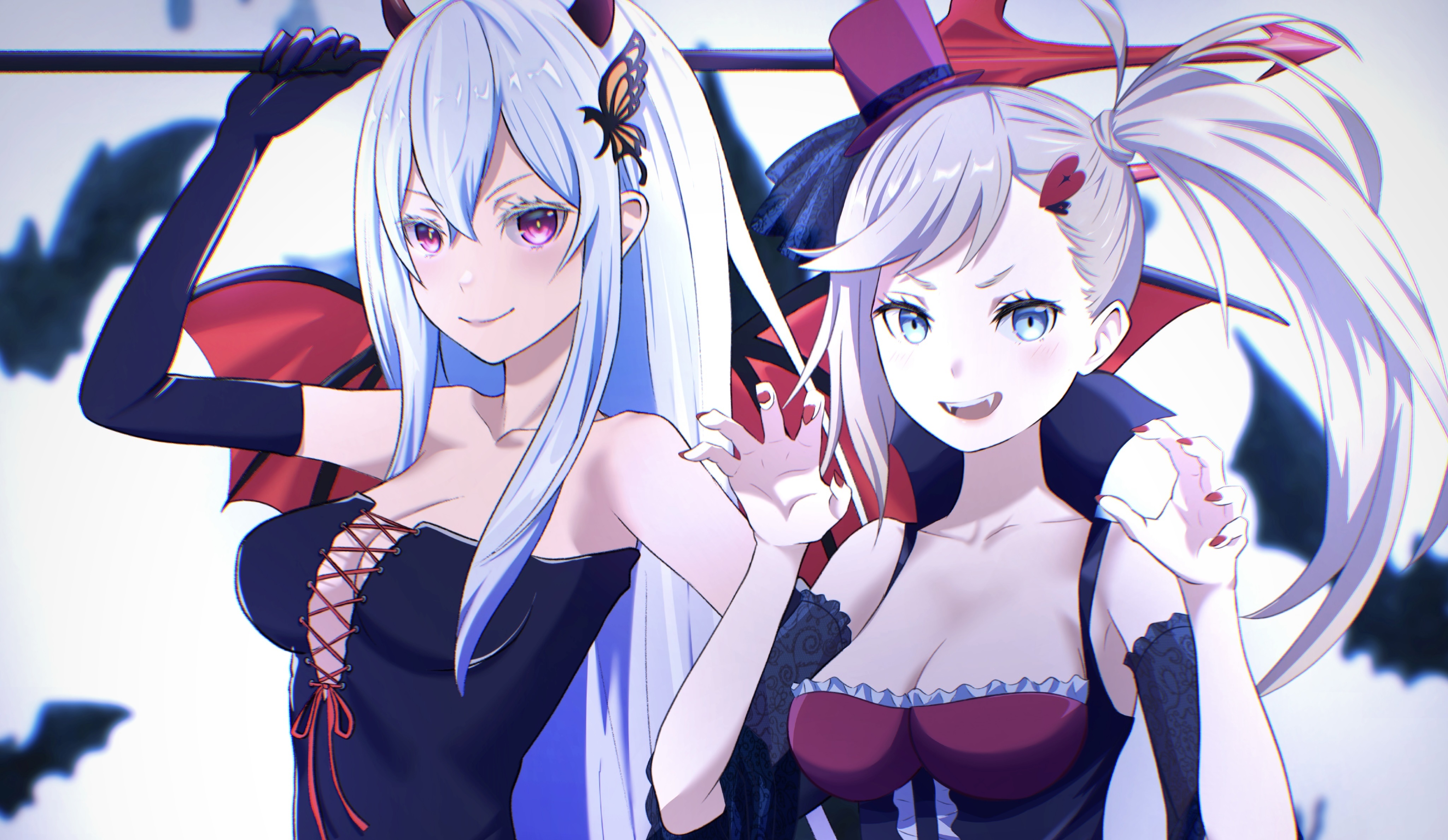 Minerva and Echidna from Re:ZERO -Starting Life In Another World- 4K HD Wallpaper