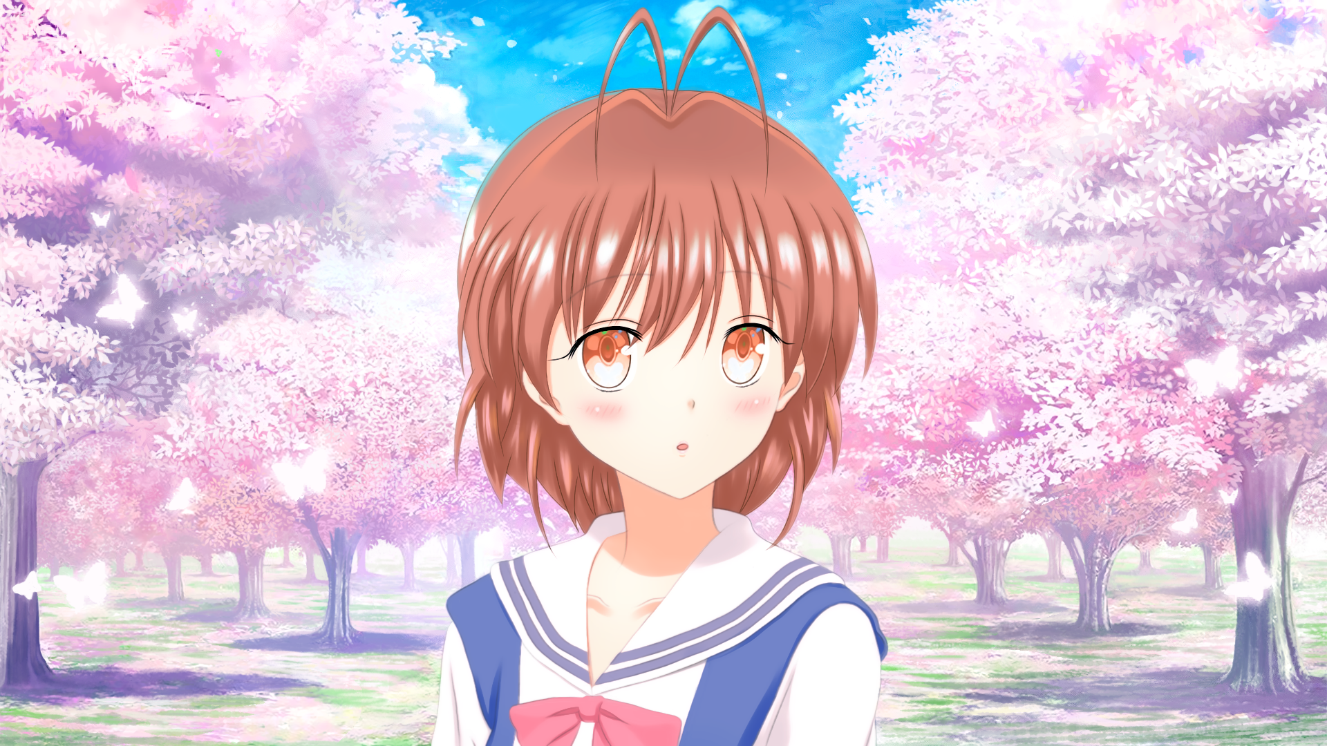 Nagisa Furukawa from Clannad HD Wallpaper