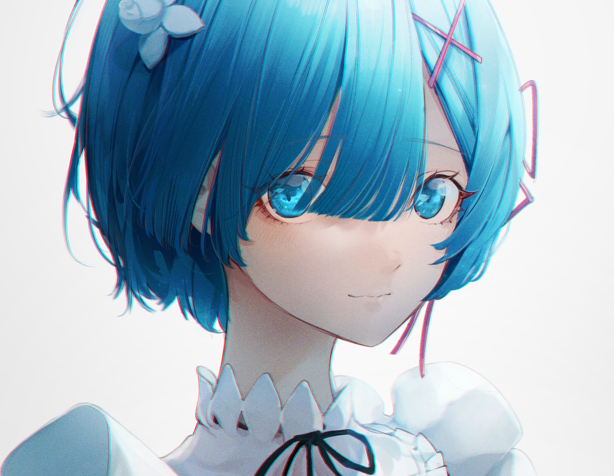 Rem from Re:ZERO -Starting Life In Another World- HD Wallpaper