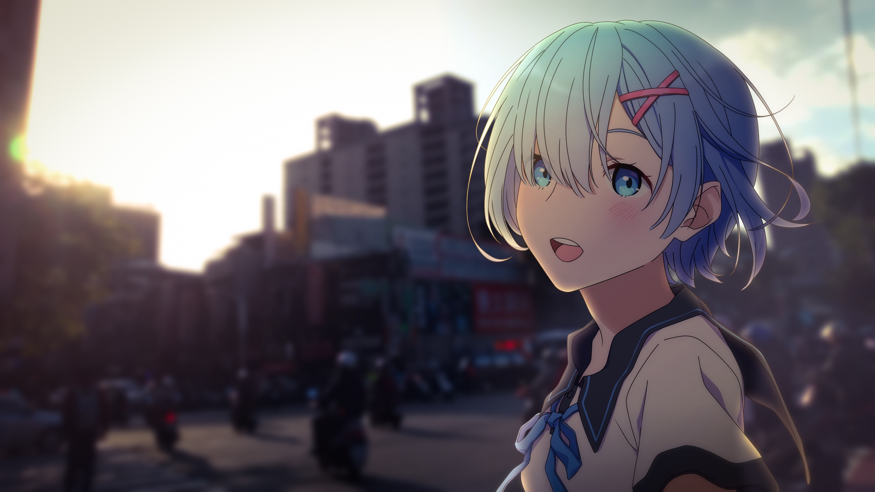 Rem from Re:ZERO -Starting Life In Another World- HD Wallpaper