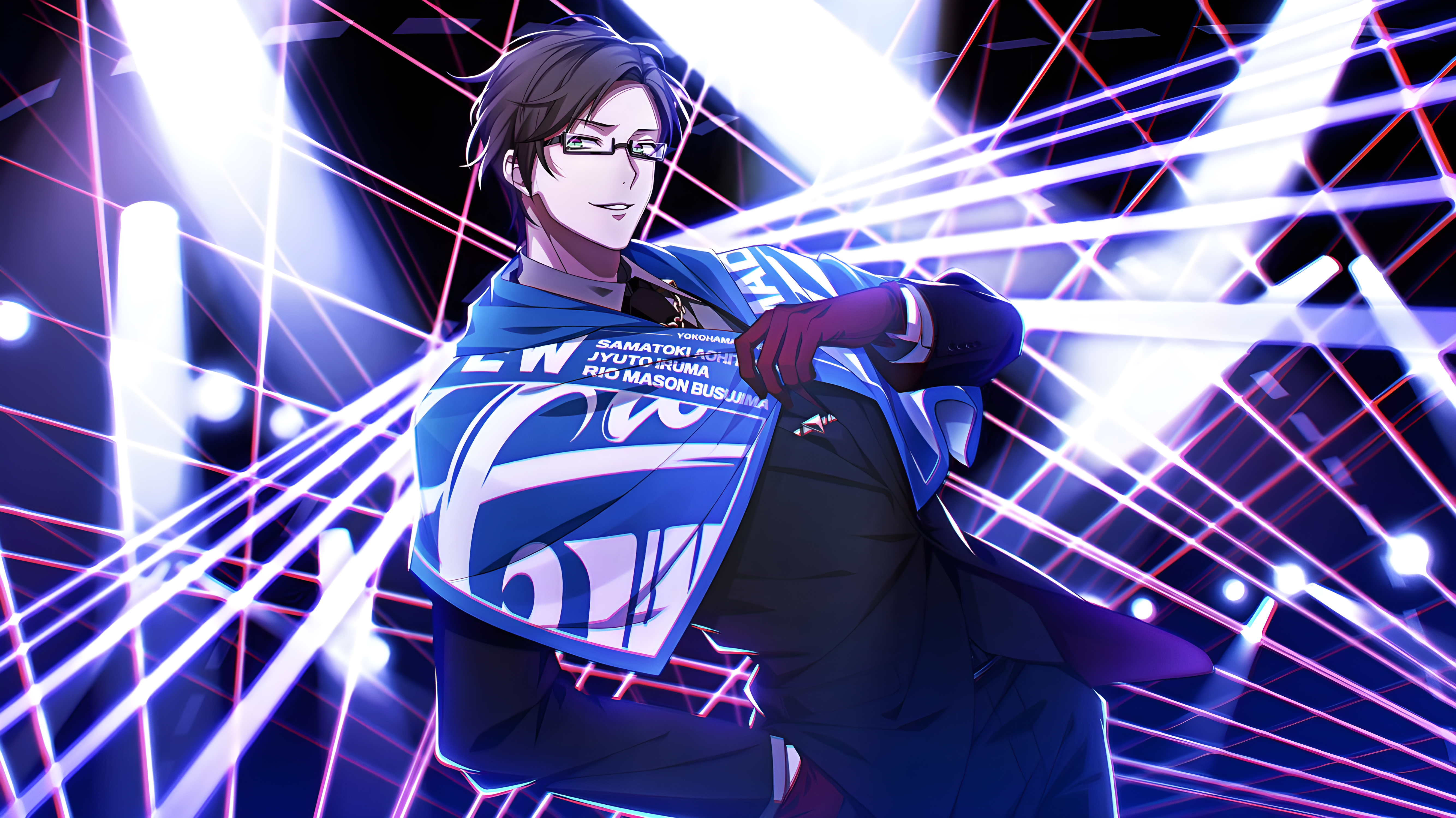 Jyuto Iruma from Hypnosis Mic 4K HD Wallpaper