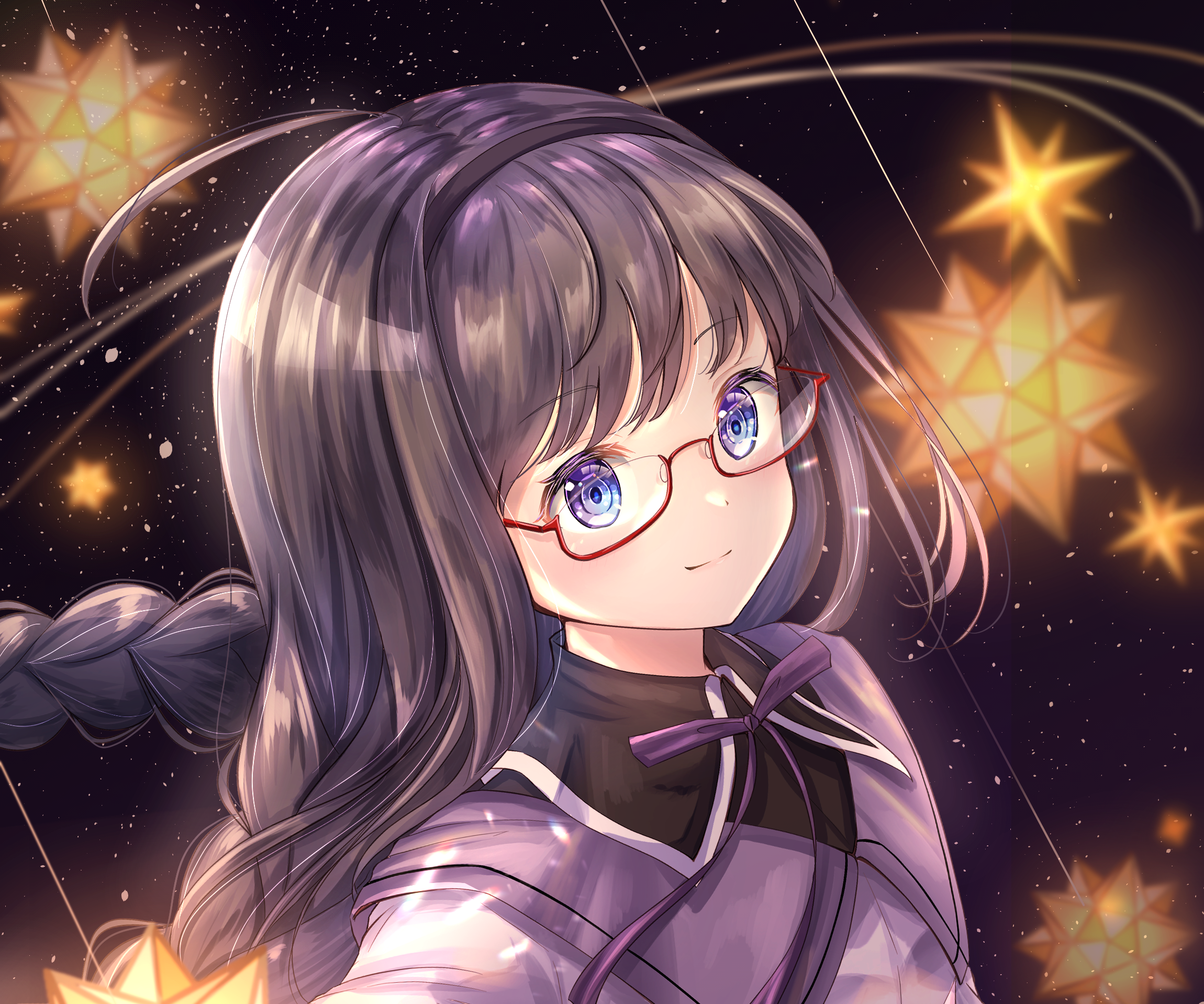 Homura Akemi from Puella Magi Madoka Magica HD Wallpaper