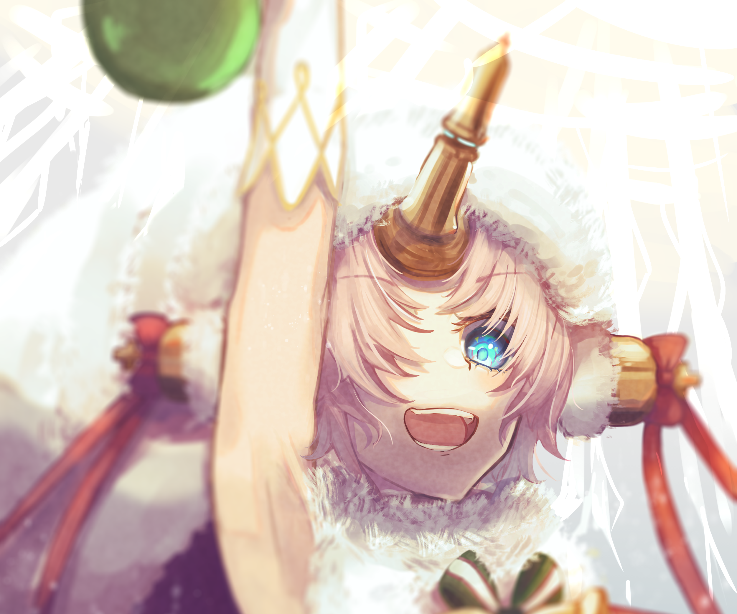 Frankenstein from Fate/Apocrypha with Christmas attire HD Wallpaper