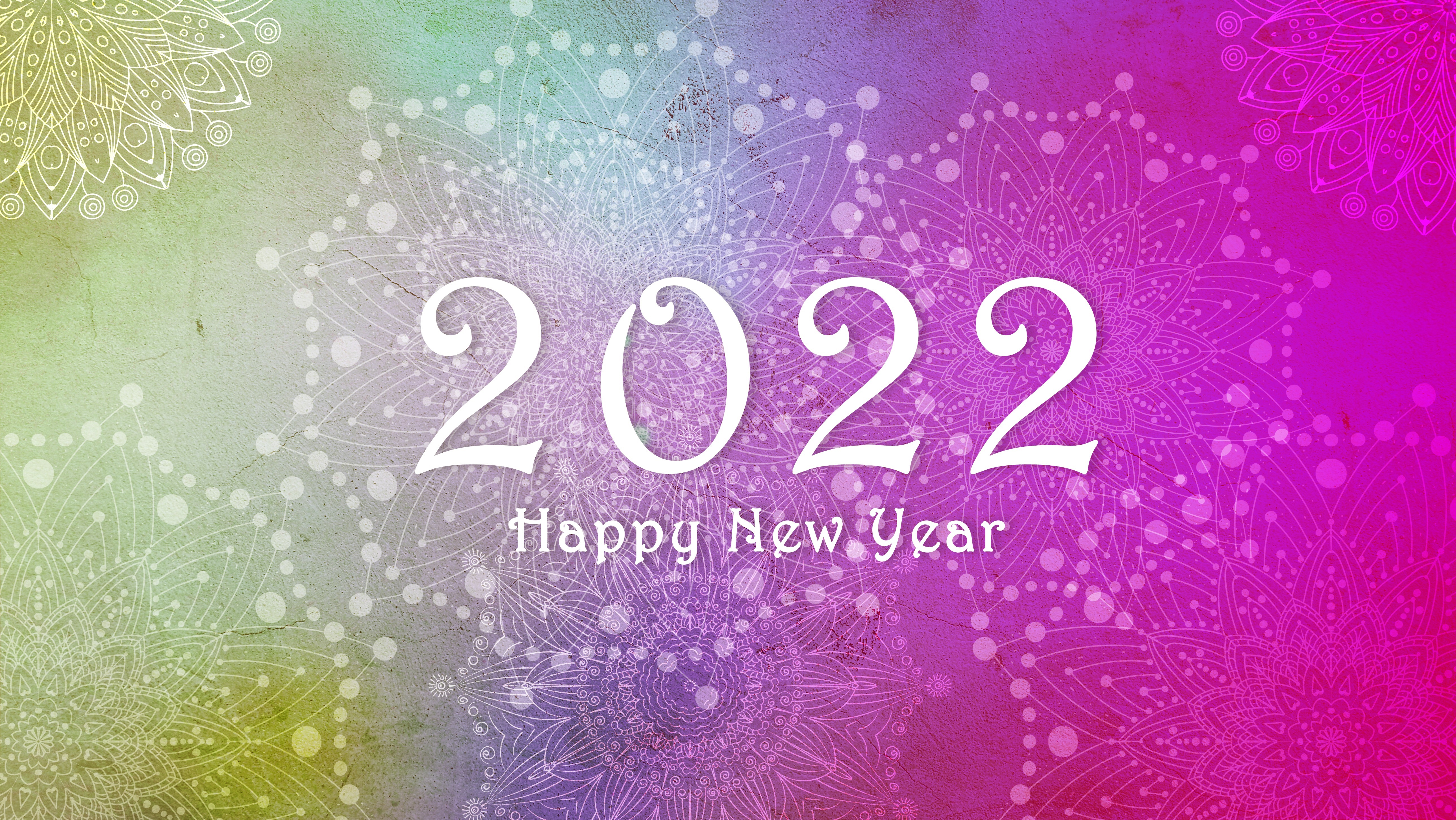 Happy New Year 2022 HD Wallpaper