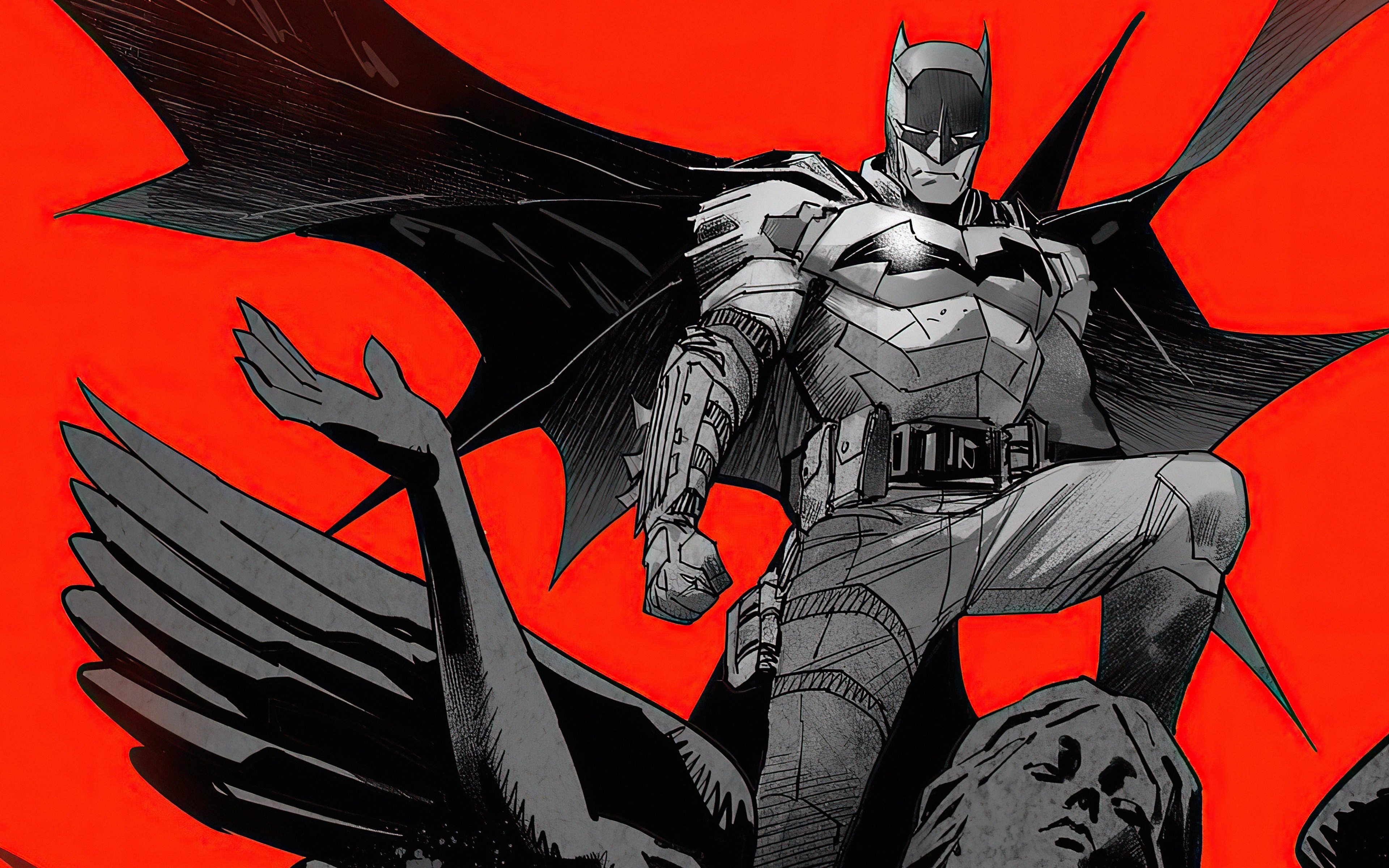 Batman from DC Comics 4K HD Wallpaper