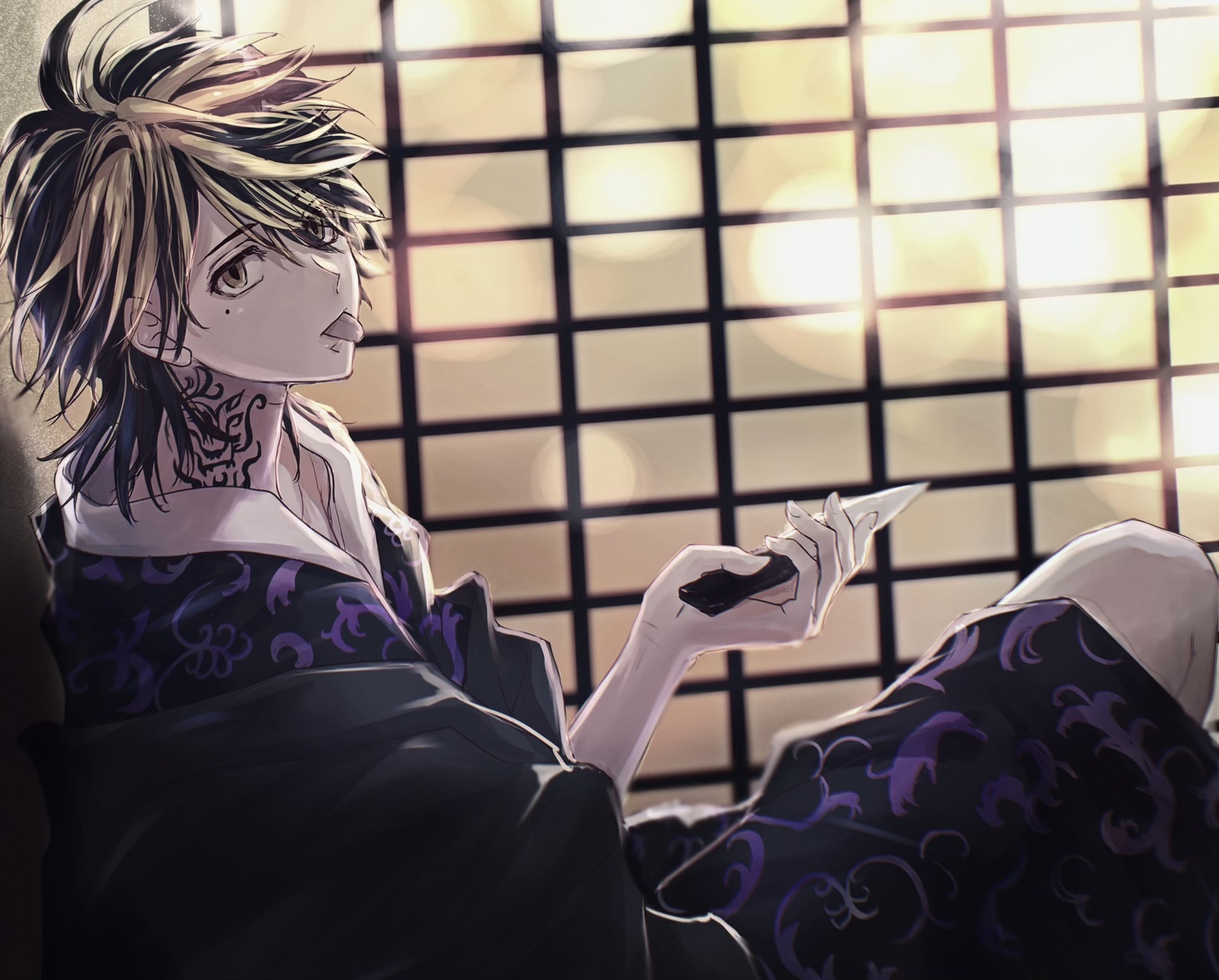 Kazutora Hanemiya from Tokyo Revengers HD Wallpaper