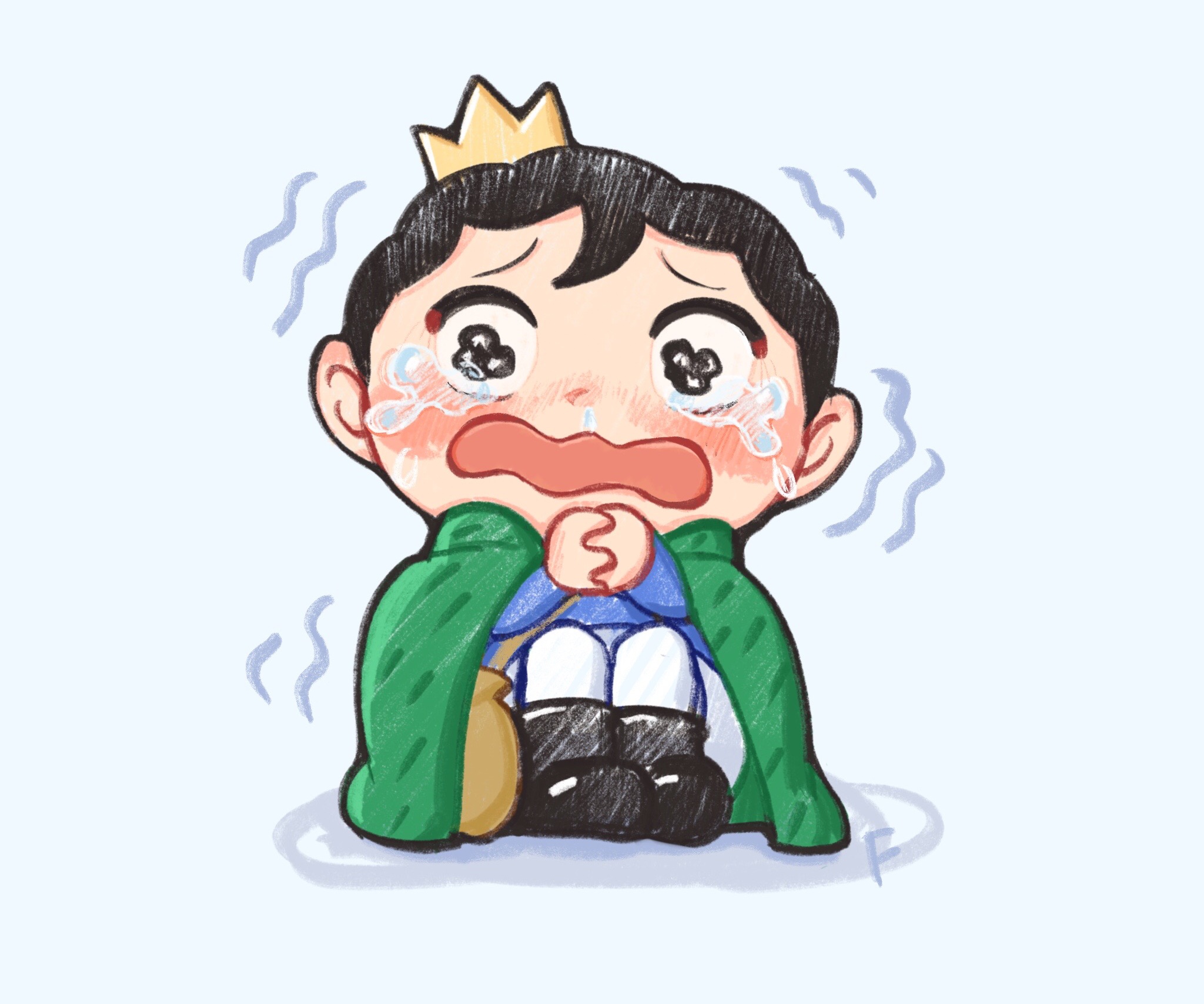 Bojji from Ranking Of Kings crying HD Wallpaper