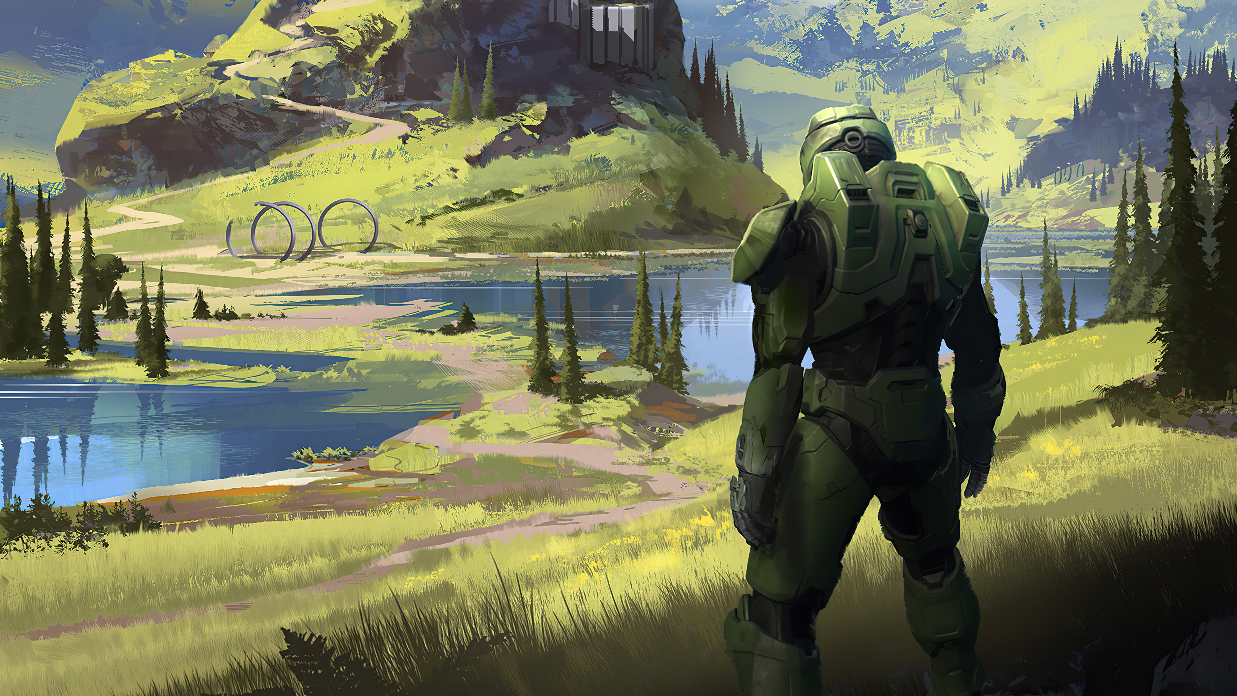 Master Chief from Halo Infinite 4K HD Wallpaper