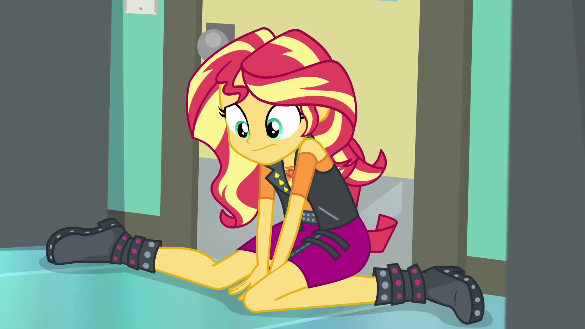 Sunset Shimmer from My Little Pony: Equestria Girls HD Wallpaper