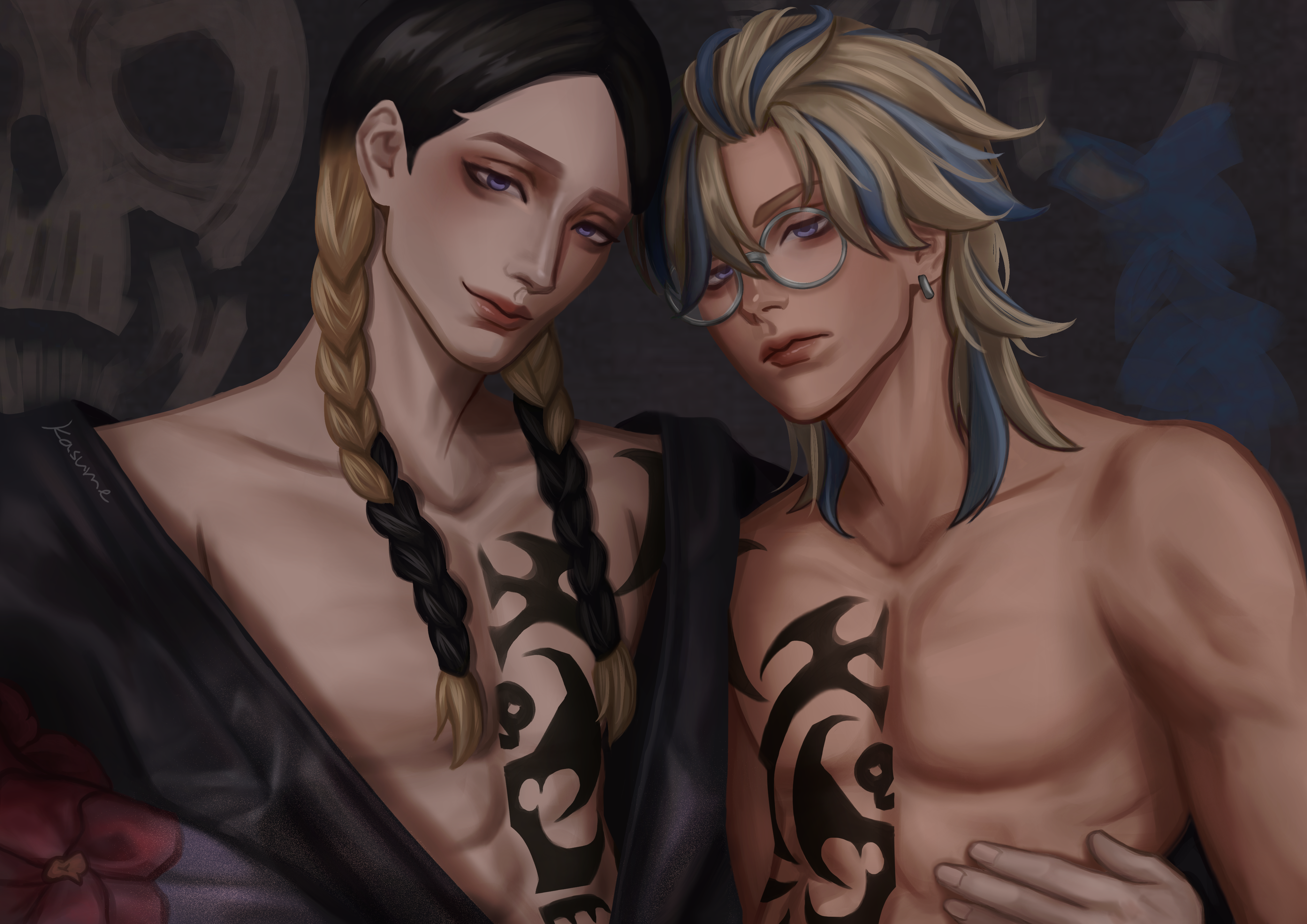 Rindo and Ran Haitani from Tokyo Revengers HD Wallpaper