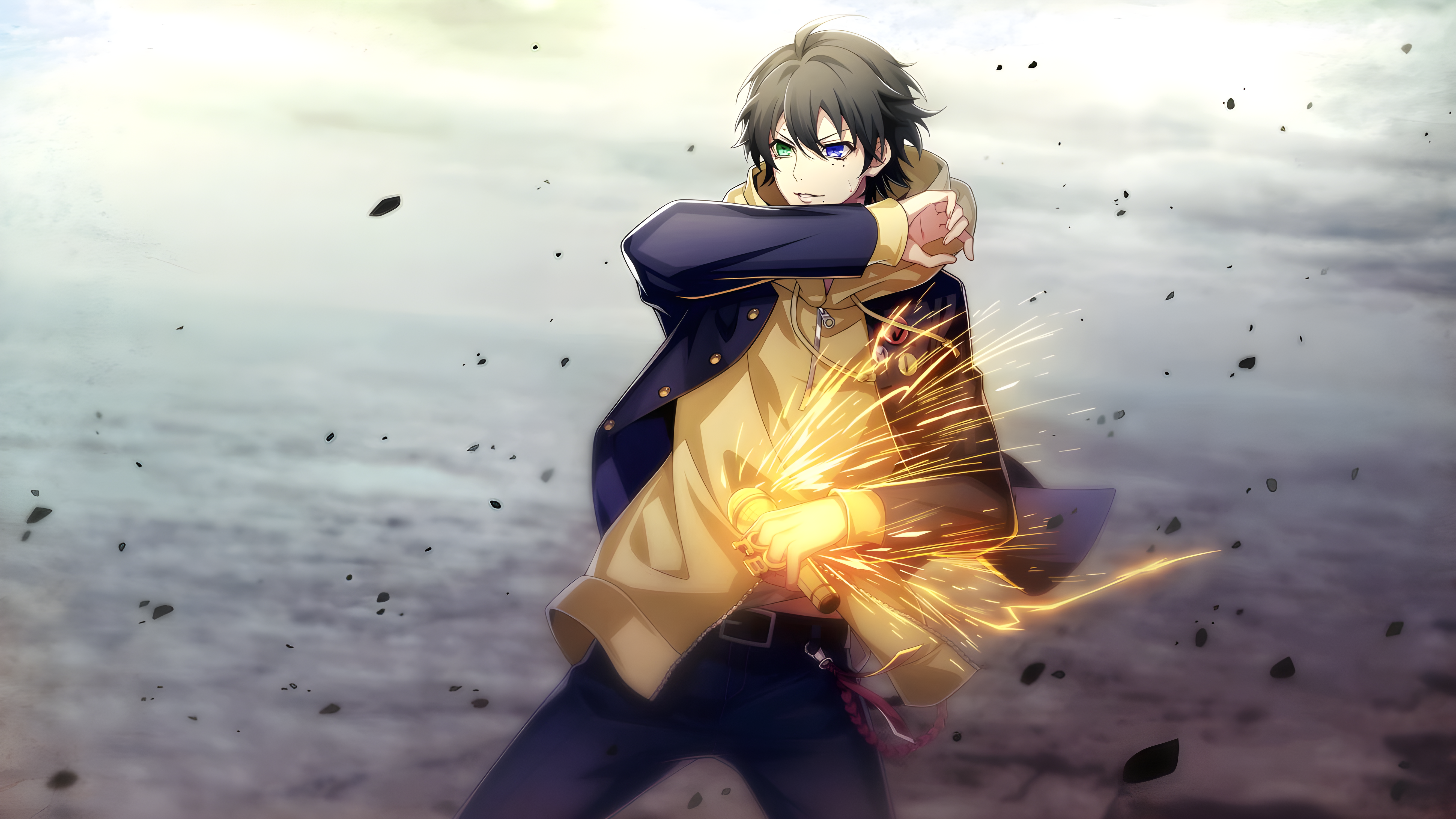 Saburo Yamada from Hypnosis Mic 4K HD Wallpaper