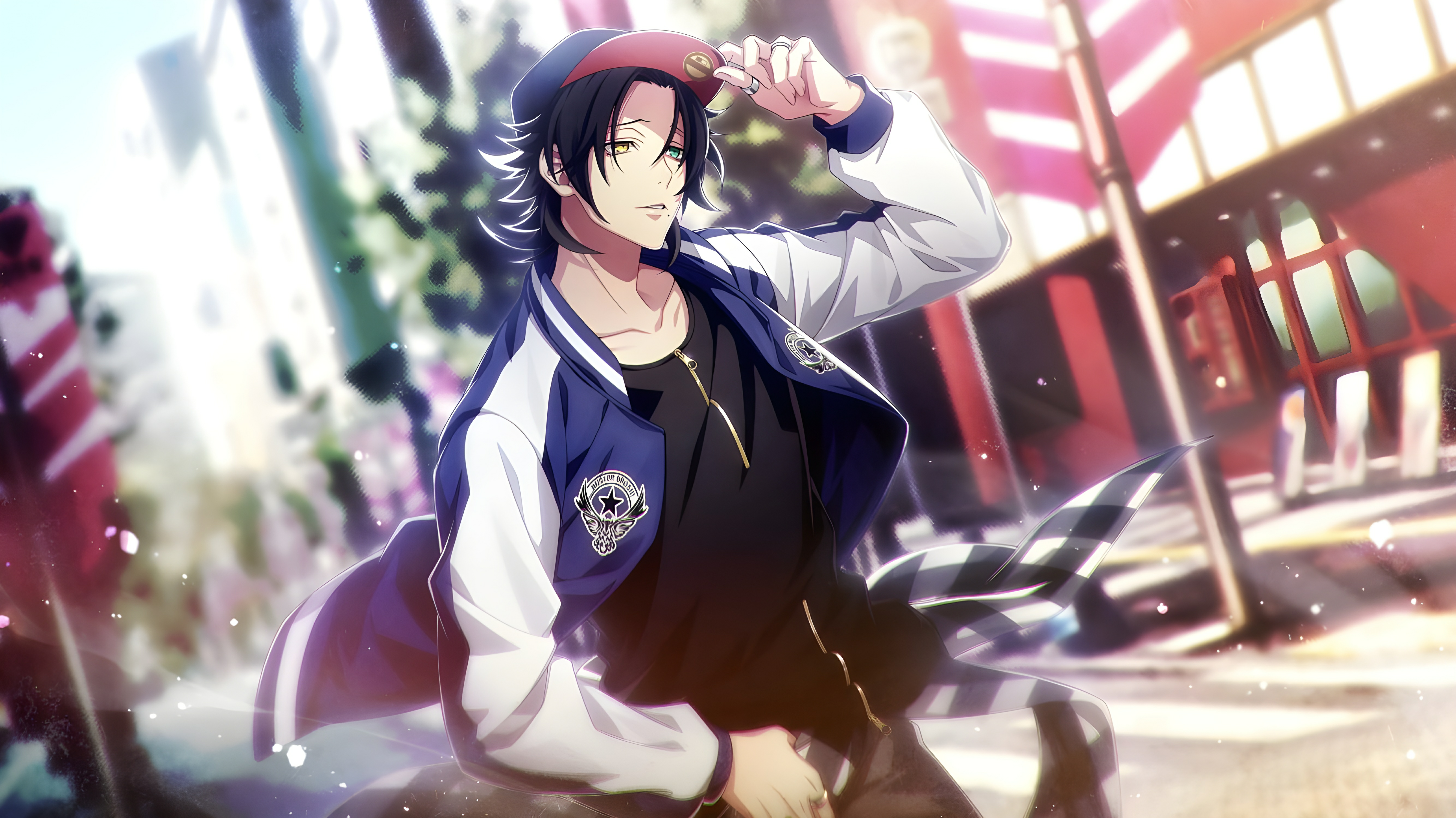 Jiro Yamada from Hypnosis Mic 4K HD Wallpaper