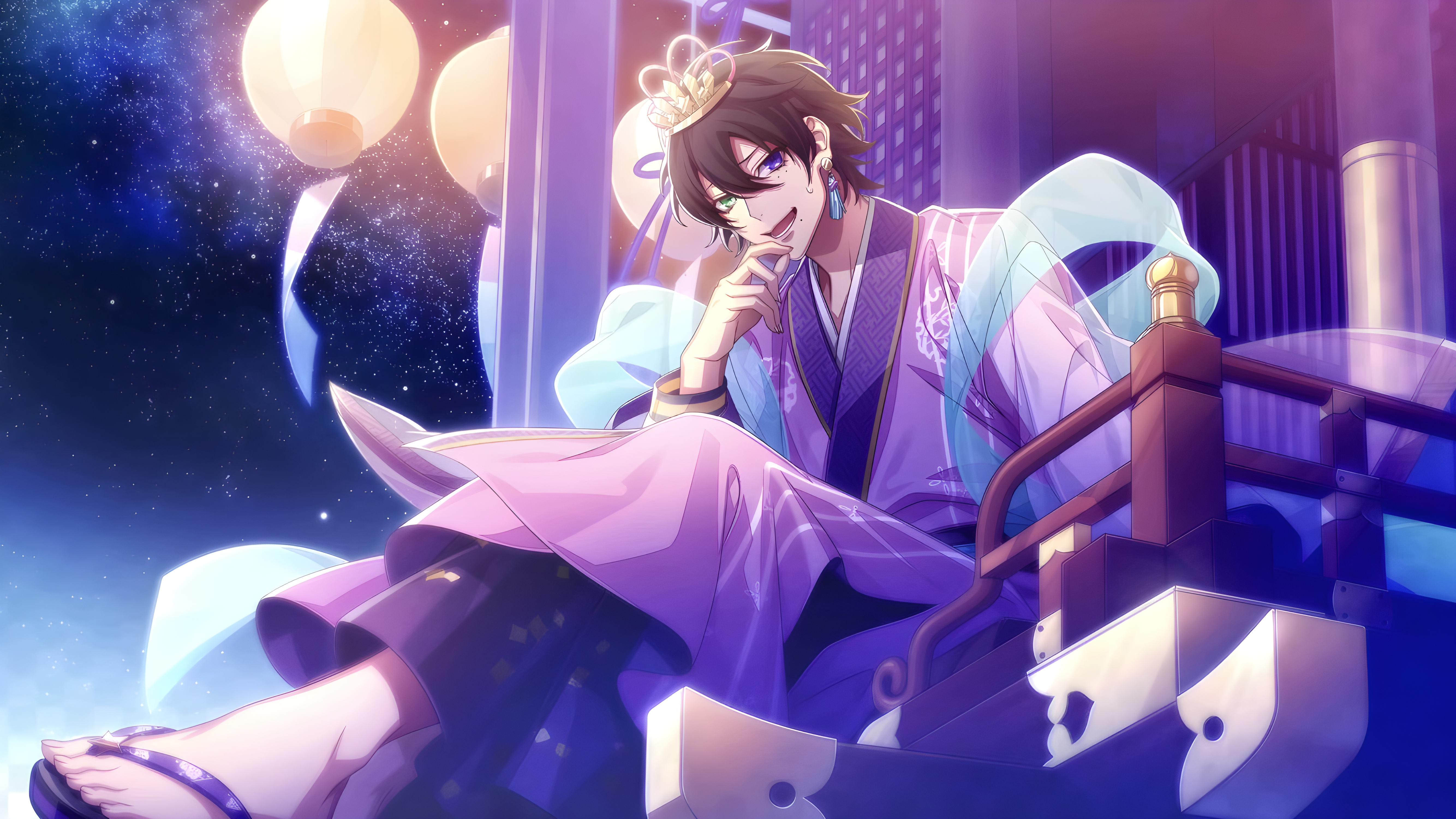 Saburo Yamada from Hypnosis Mic 4K HD Wallpaper